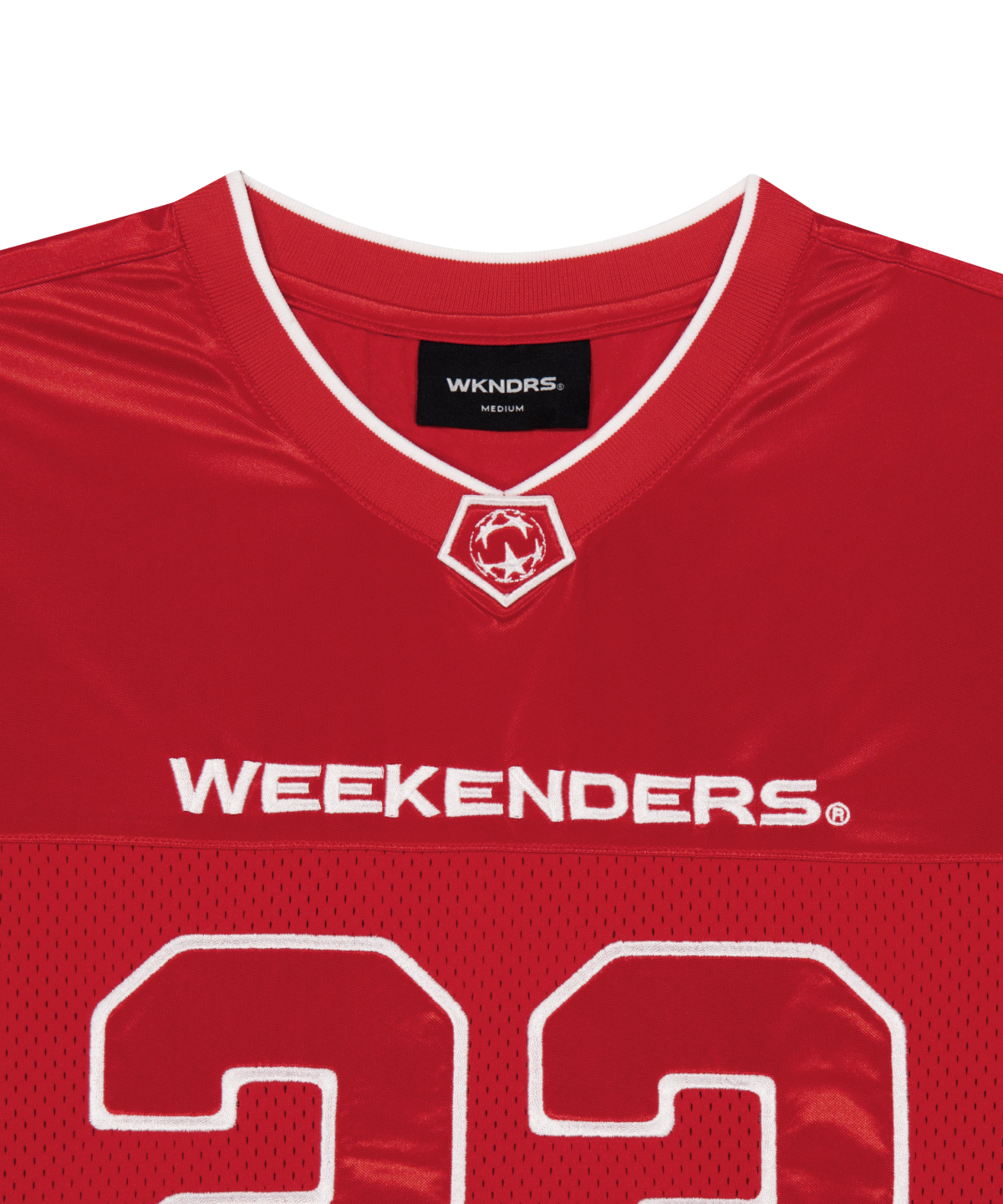 위캔더스(WKNDRS) CHAMPS LEAGUE JERSEY (RED)