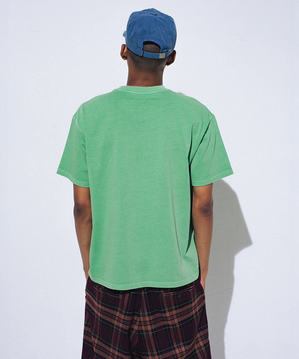 위캔더스(WKNDRS) B-LOGO T-SHIRT (GREEN)