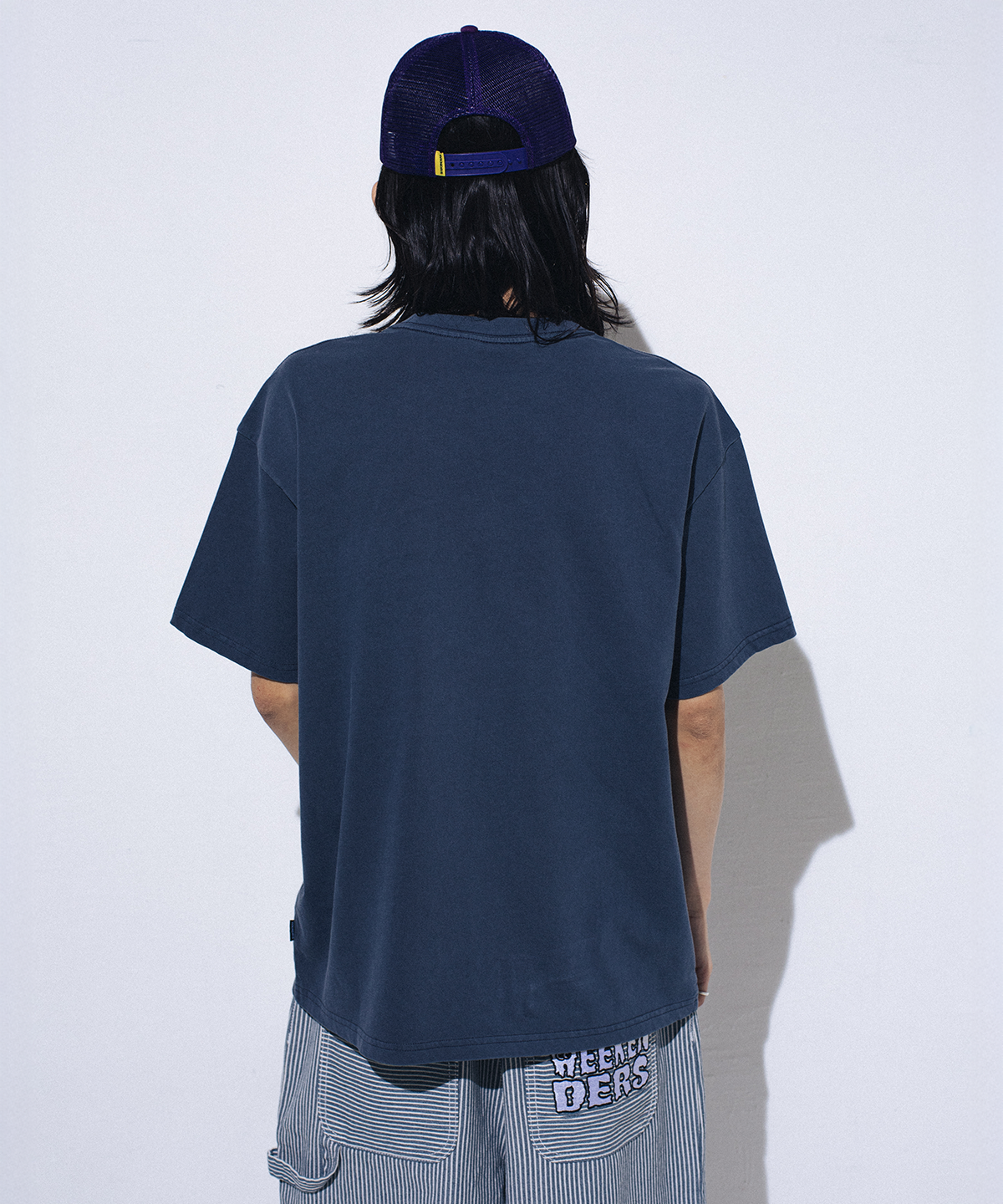 위캔더스(WKNDRS) B-LOGO T-SHIRT (NAVY)