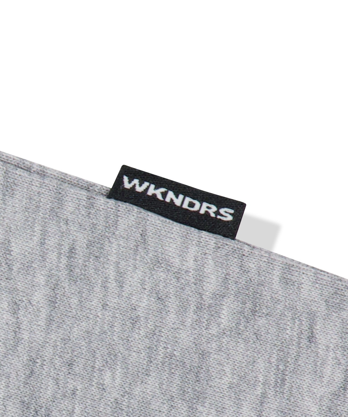 위캔더스(WKNDRS) PLAID BUBBLE T-SHIRT (M.GREY)