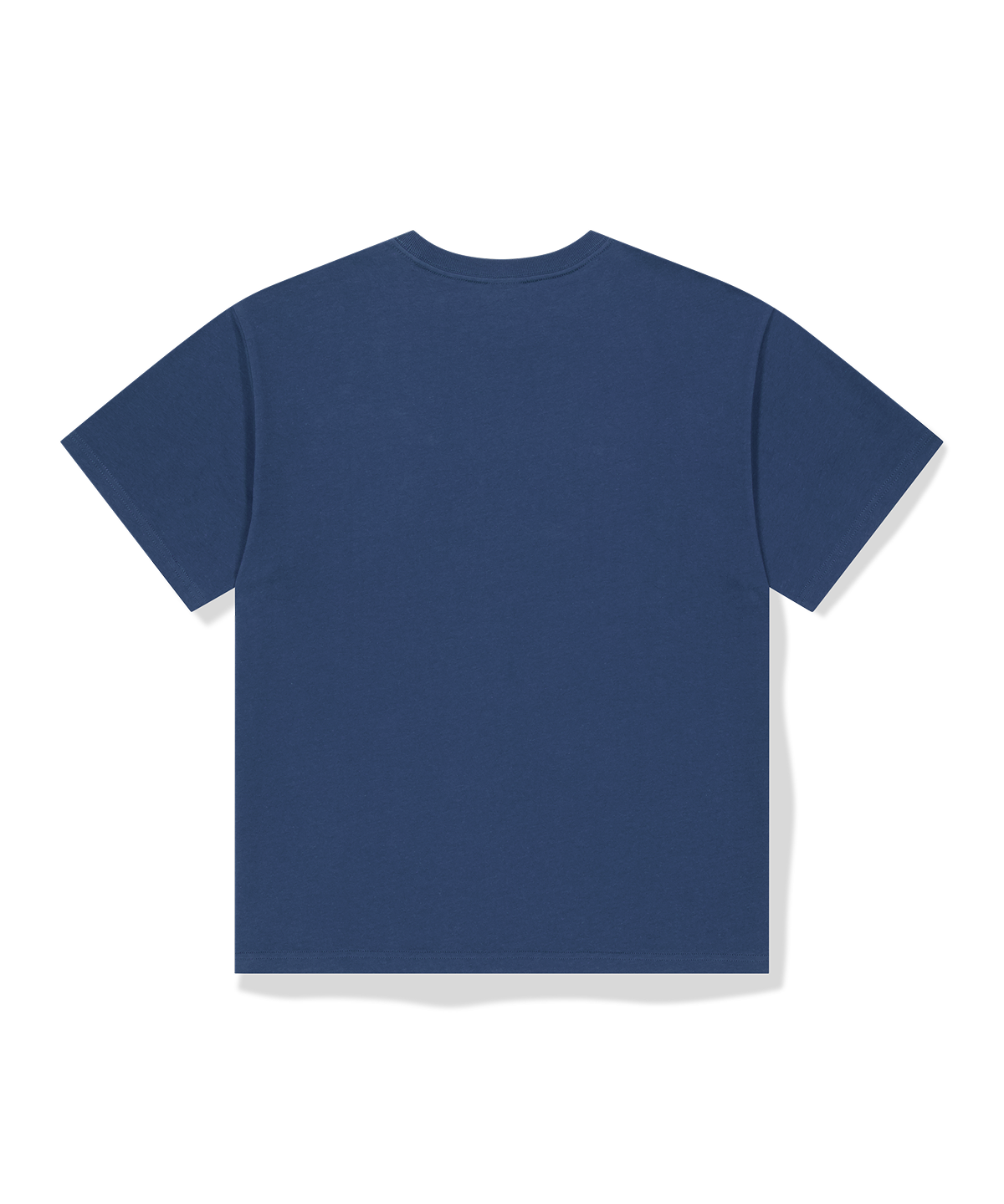 위캔더스(WKNDRS) PLAID BUBBLE T-SHIRT (NAVY)
