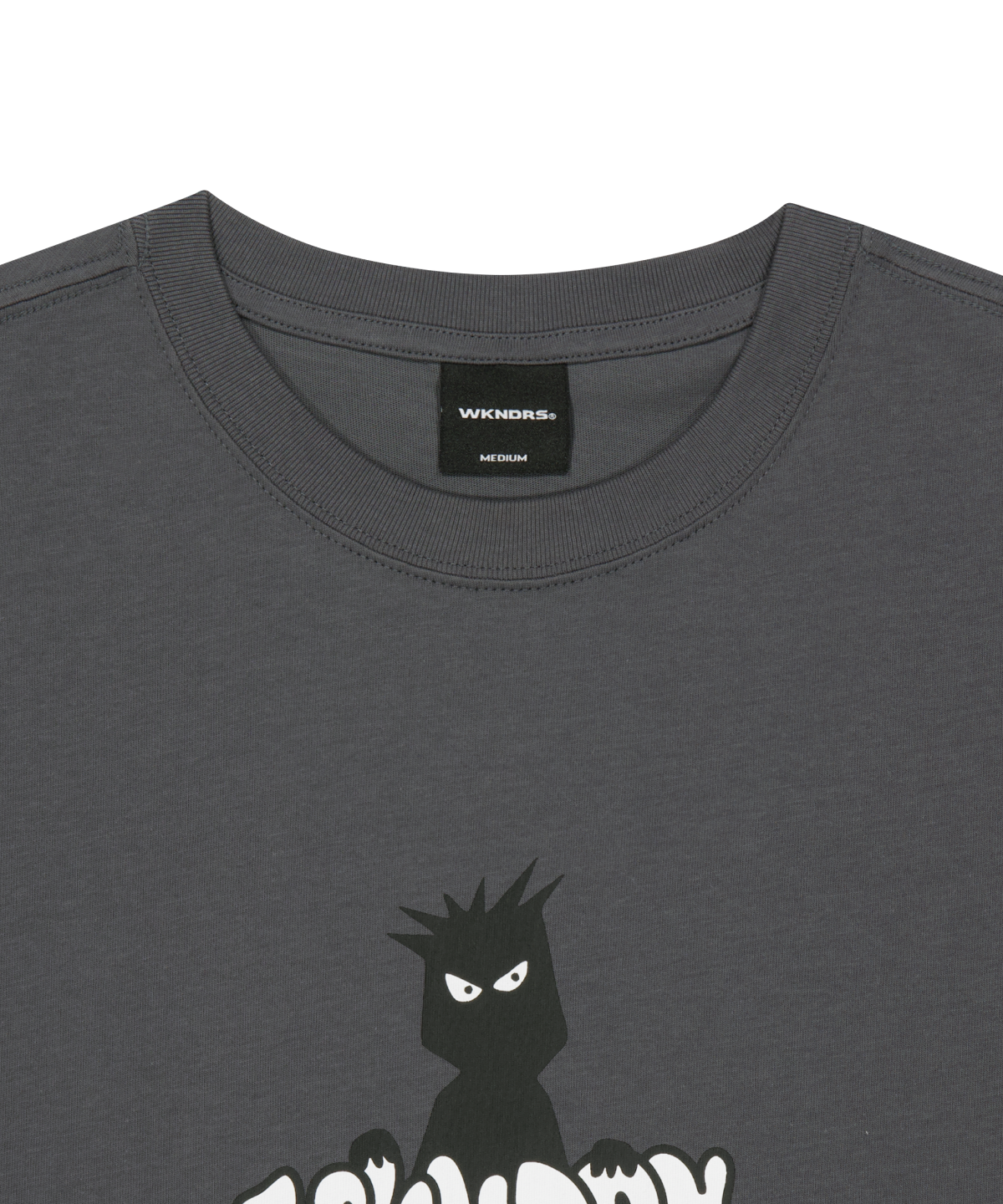 위캔더스(WKNDRS) SHADY BOY T-SHIRT (CHARCOAL)