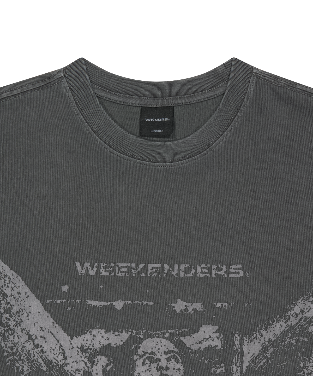 위캔더스(WKNDRS) PRAYER T-SHIRT (CHARCOAL)