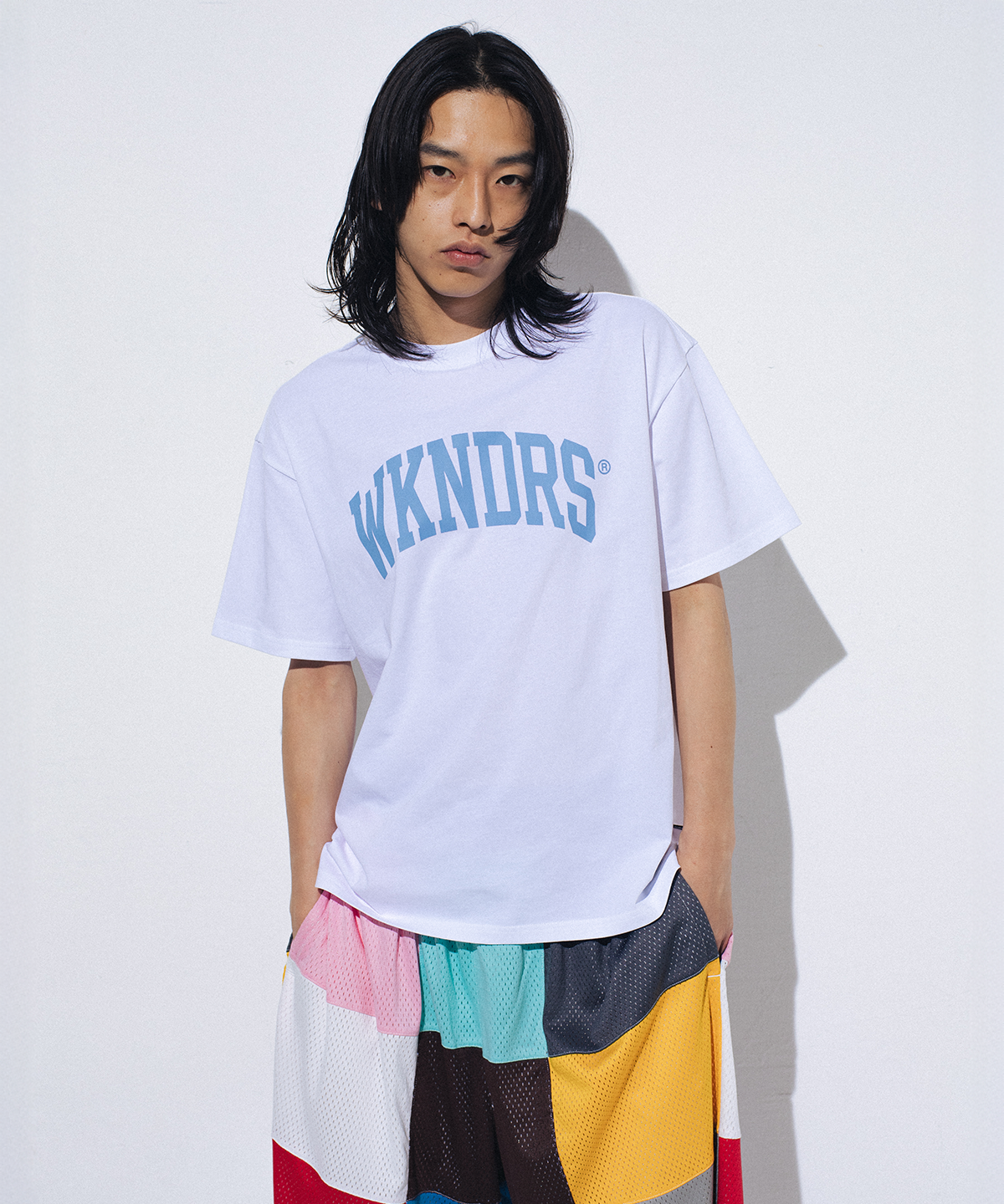 위캔더스(WKNDRS) C-LOGO T-SHIRT (WHITE)