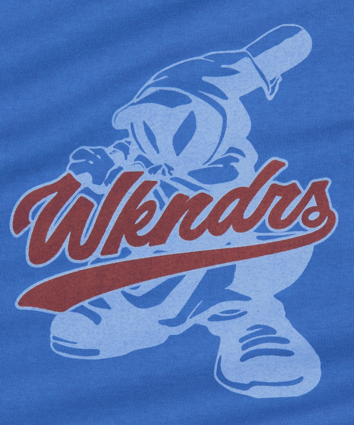 위캔더스(WKNDRS) GHOST SLUGGER T-SHIRT (BLUE)