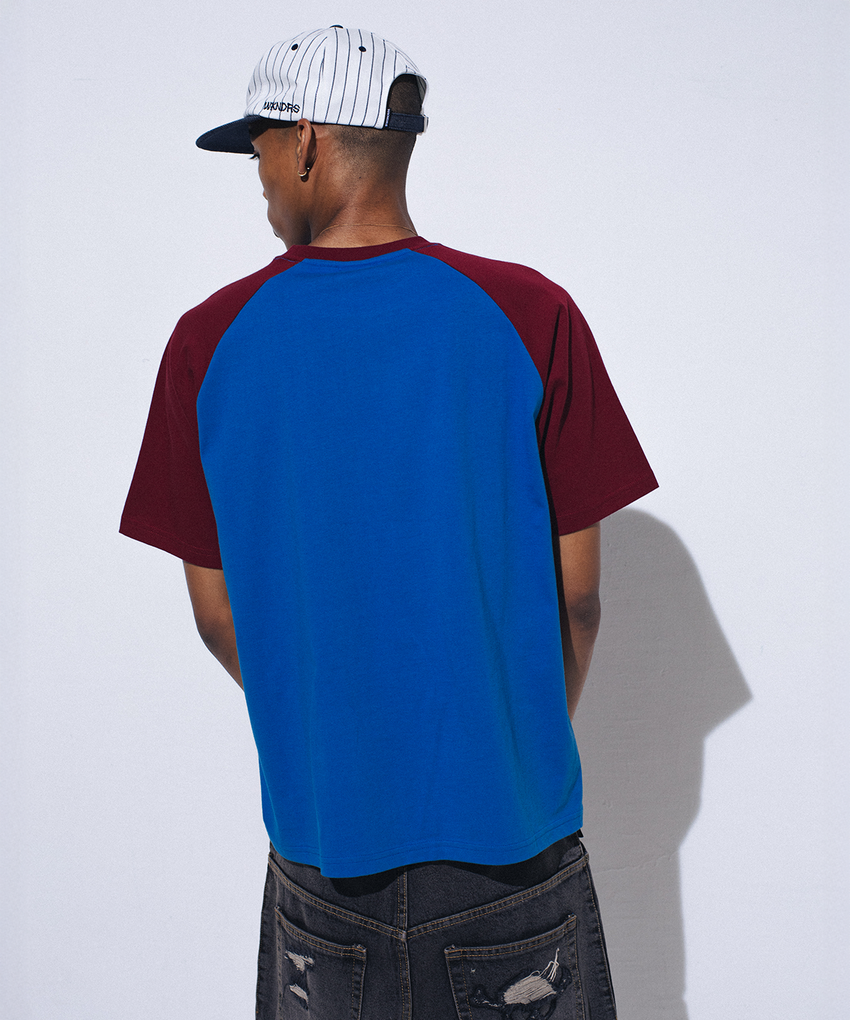 위캔더스(WKNDRS) GHOST SLUGGER T-SHIRT (BLUE)