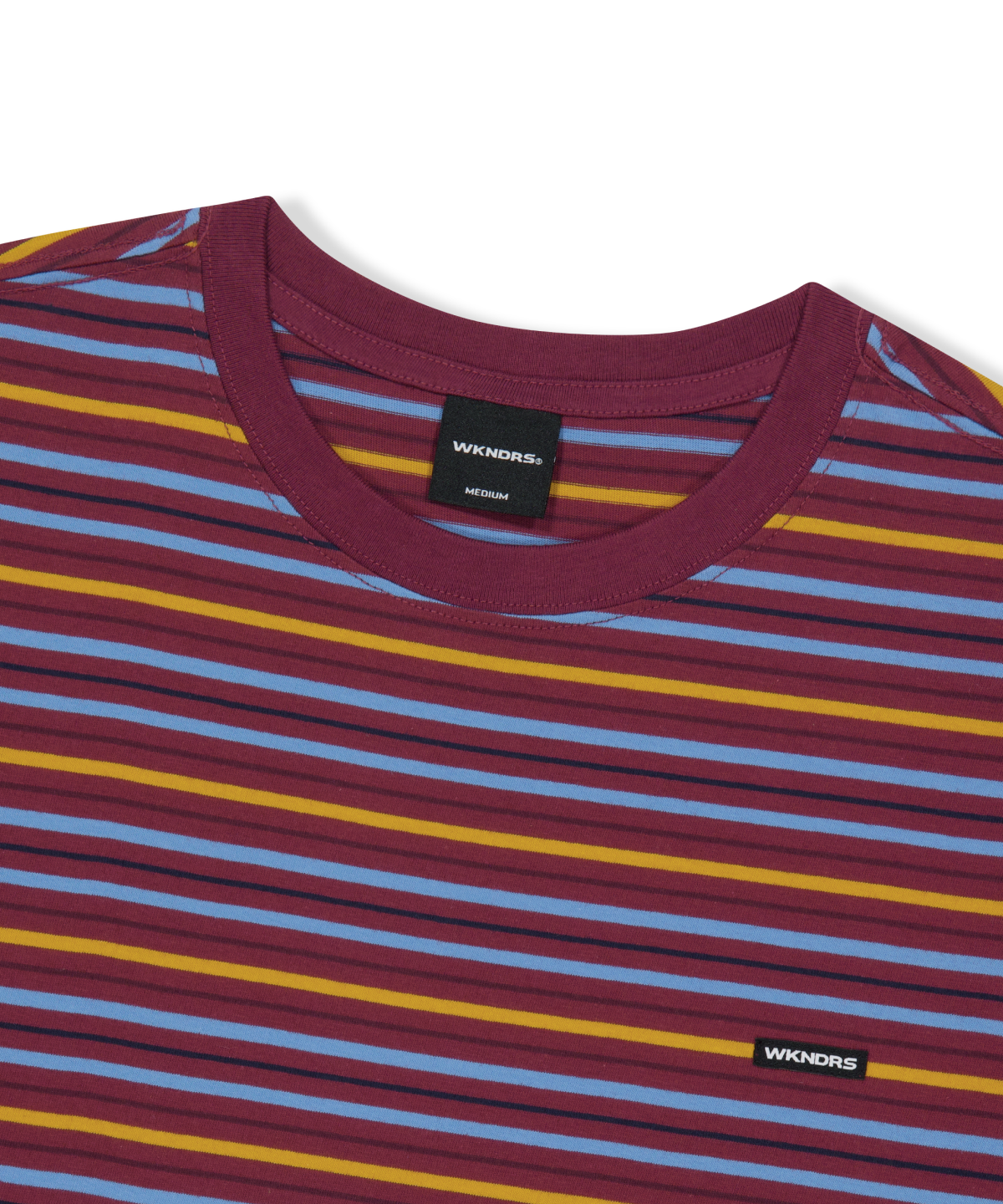 위캔더스(WKNDRS) STRIPED T-SHIRT (RED)