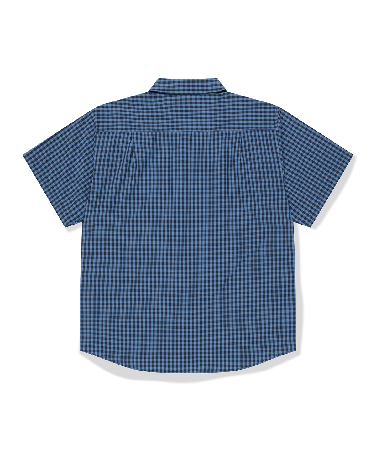 위캔더스(WKNDRS) GINGHAM CHECK SHIRT (BLUE)