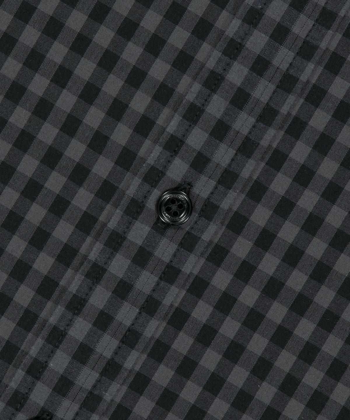 위캔더스(WKNDRS) GINGHAM CHECK SHIRT (BLACK)