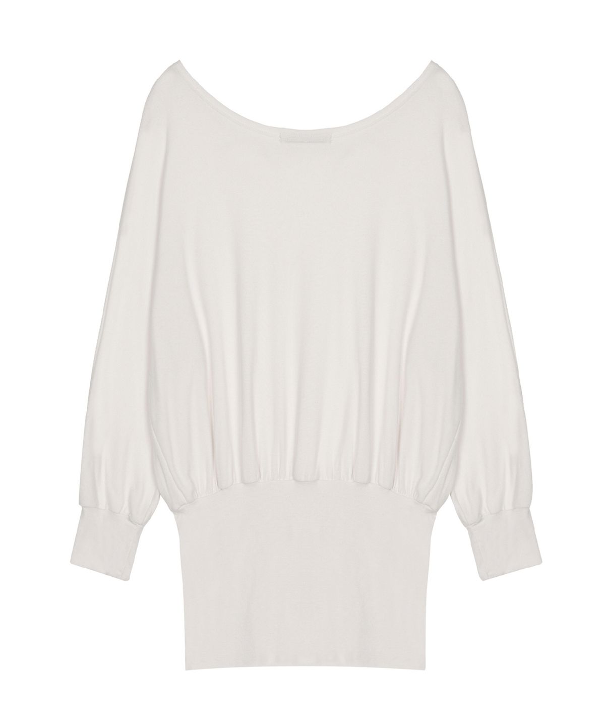 닉앤니콜(NICK&NICOLE) ASYMMETRIC OFF SHOULDER DRESS_CREAM