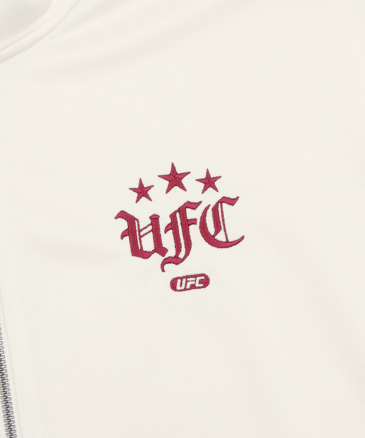 유에프씨 스포츠(UFC SPORT) UFC 어센틱 릴렉스핏 트랙 자켓 화이트 U2TTX2304WH