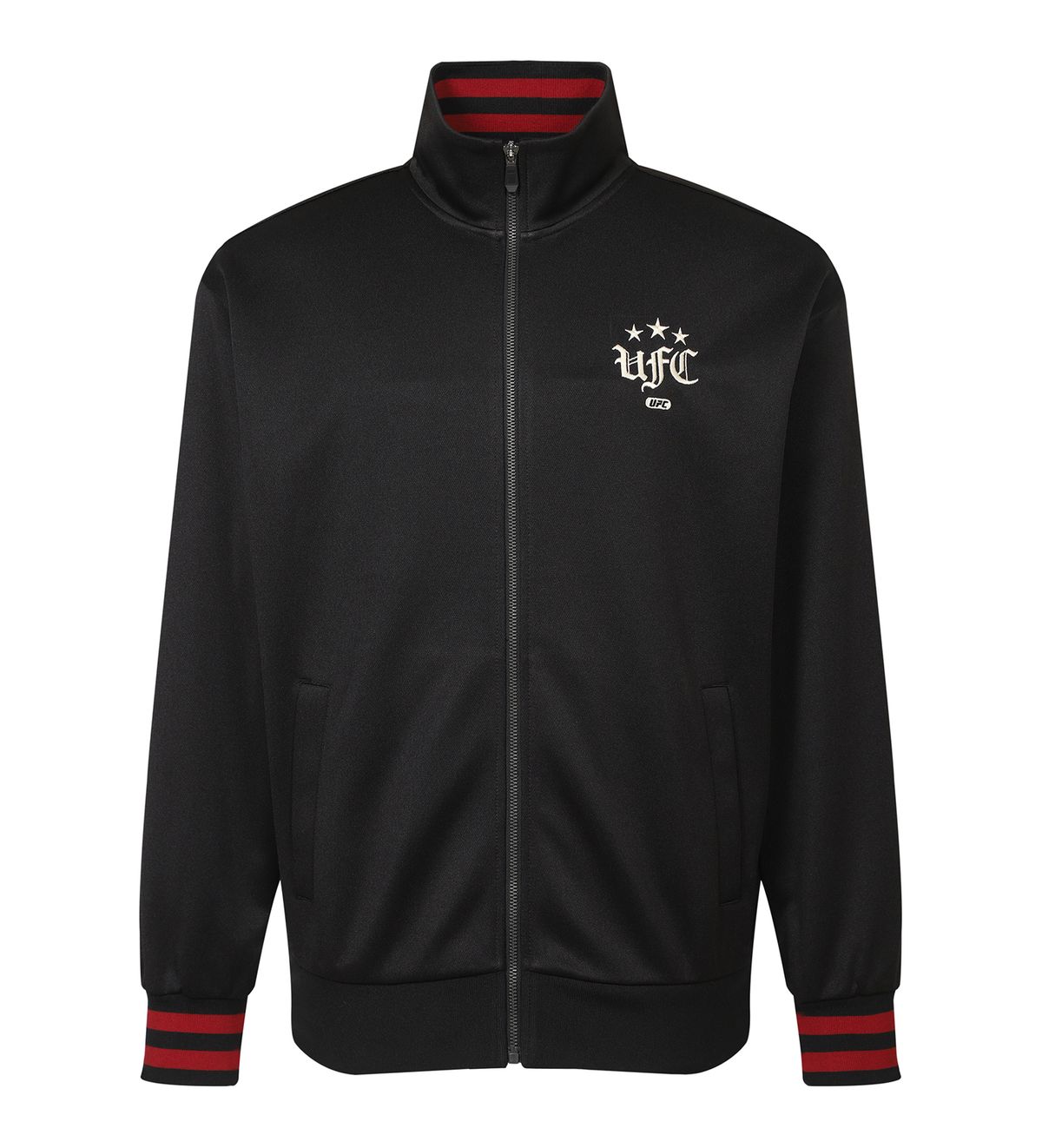 유에프씨 스포츠(UFC SPORT) UFC 어센틱 릴렉스핏 트랙 자켓 블랙 U2TTX2304BK