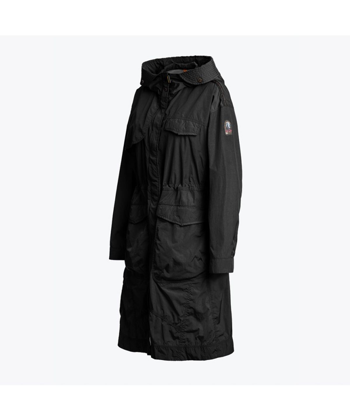 파라점퍼스(PARA JUMPERS) 여성 후드 롱 라이트 자켓 하이안드라-Black (25SMPWJKWI34PJ0541)