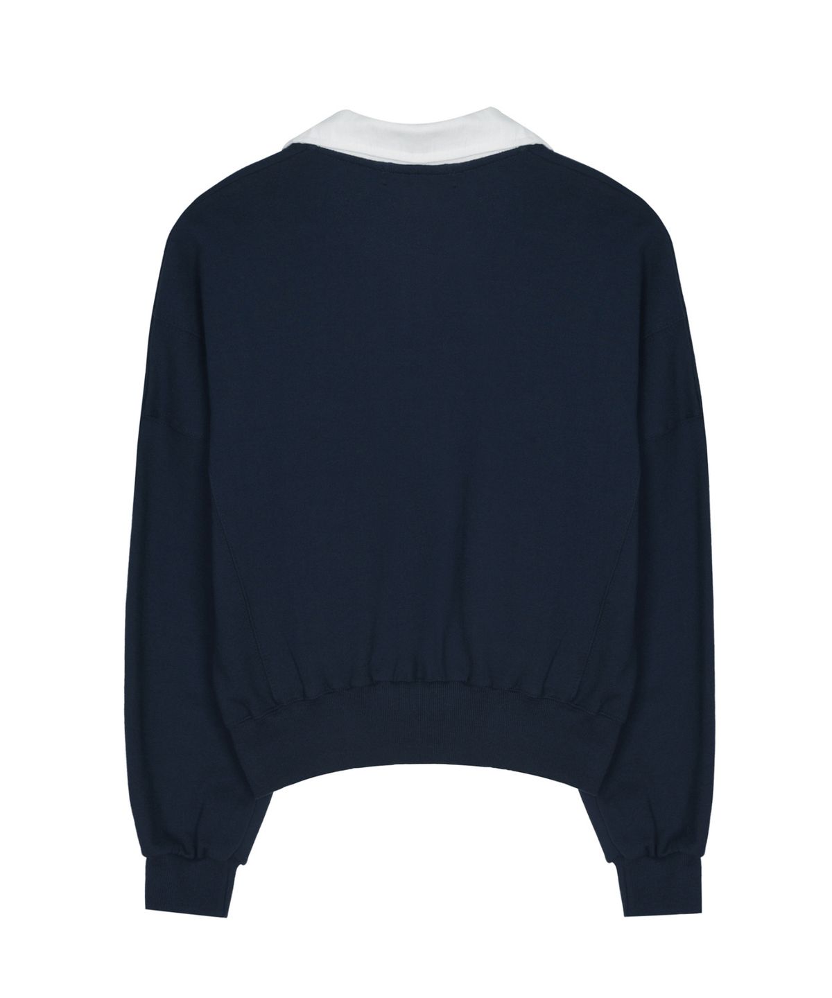 닉앤니콜(NICK&NICOLE) BUTTERFLY COLLAR SWEATSHIRT_NAVY