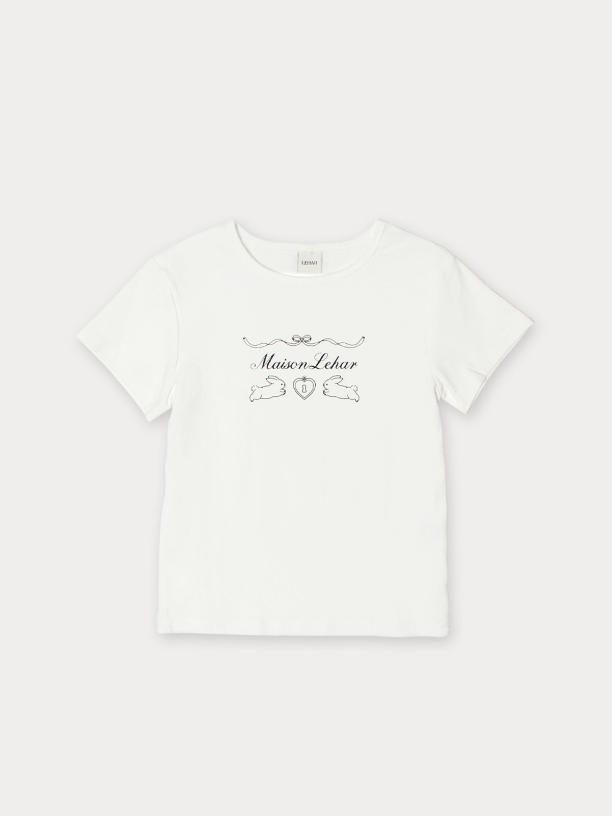 메종르하르(MAISONLEHAR) 트윈래빗반팔티셔츠 3color