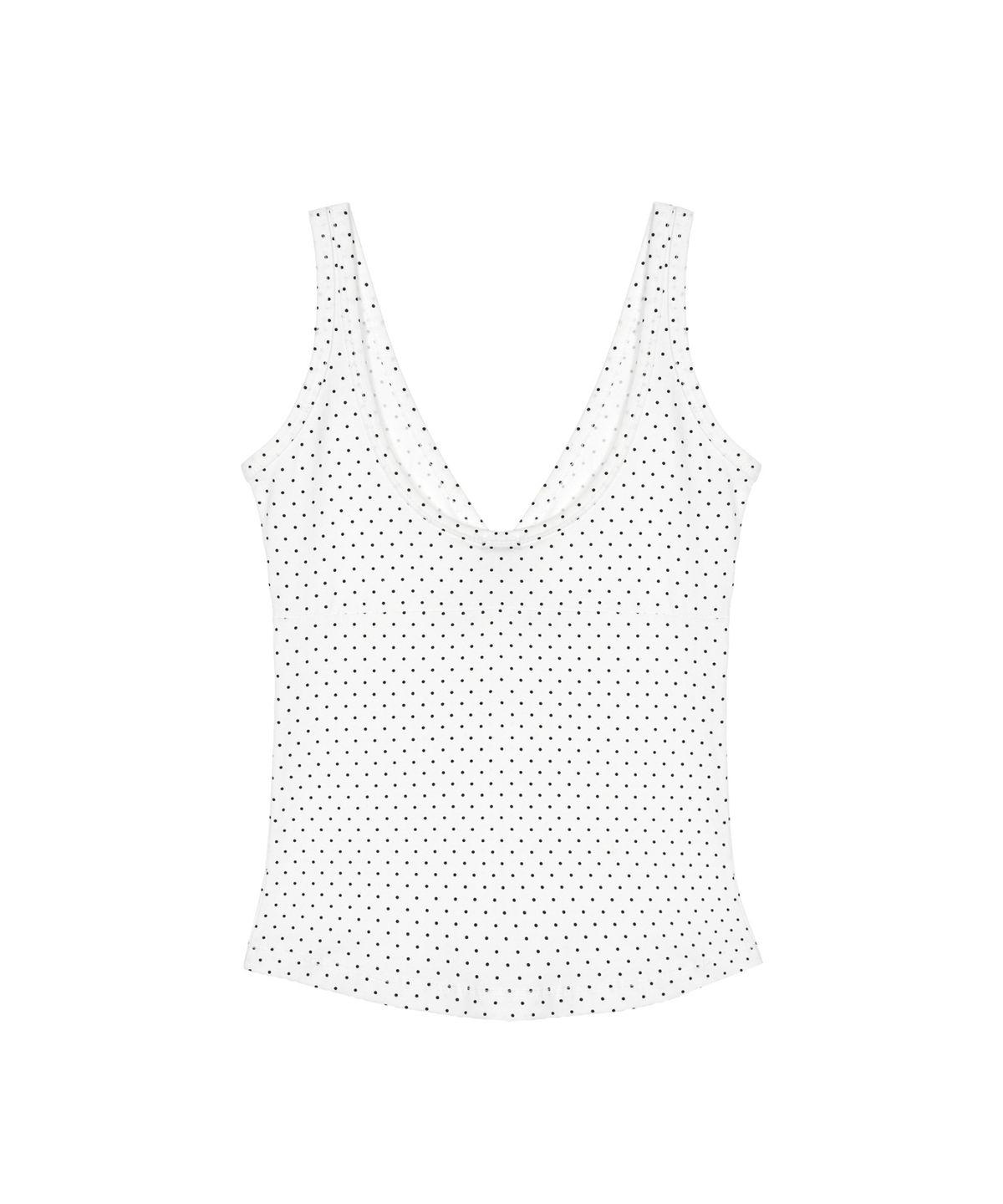닉앤니콜(NICK&NICOLE) DOT SLEEVELESS TOP_WHITE