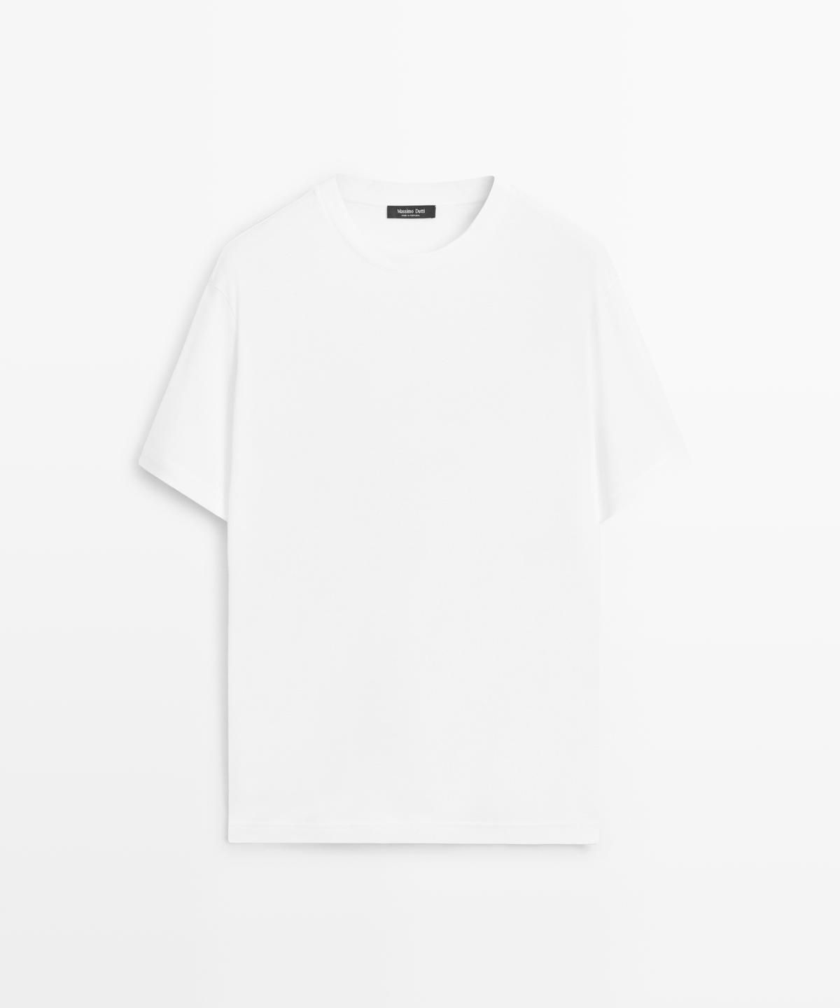 마시모두띠(MASSIMO DUTTI) 100% 코튼 반팔 티셔츠