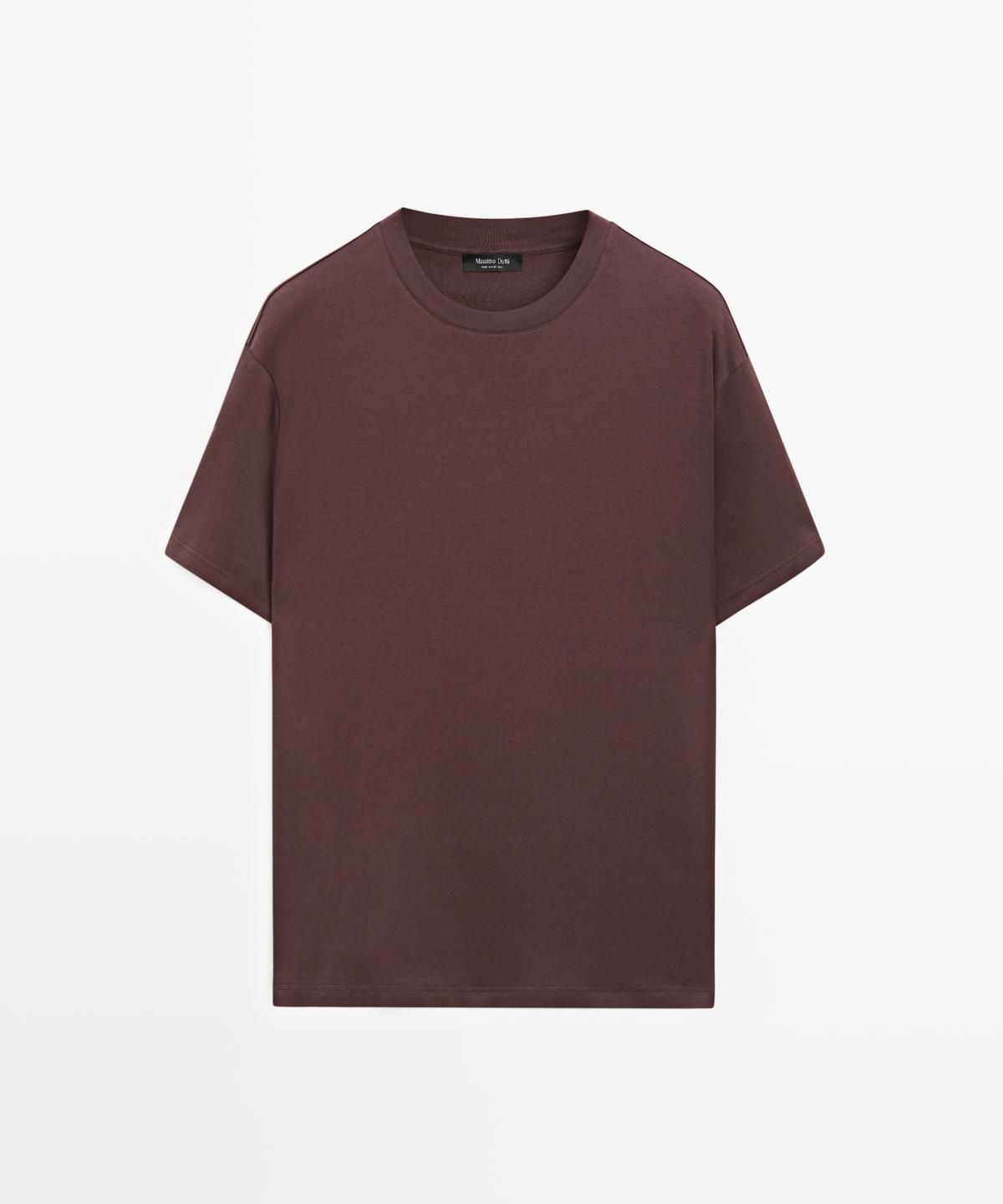 마시모두띠(MASSIMO DUTTI) 100% 코튼 반팔 티셔츠