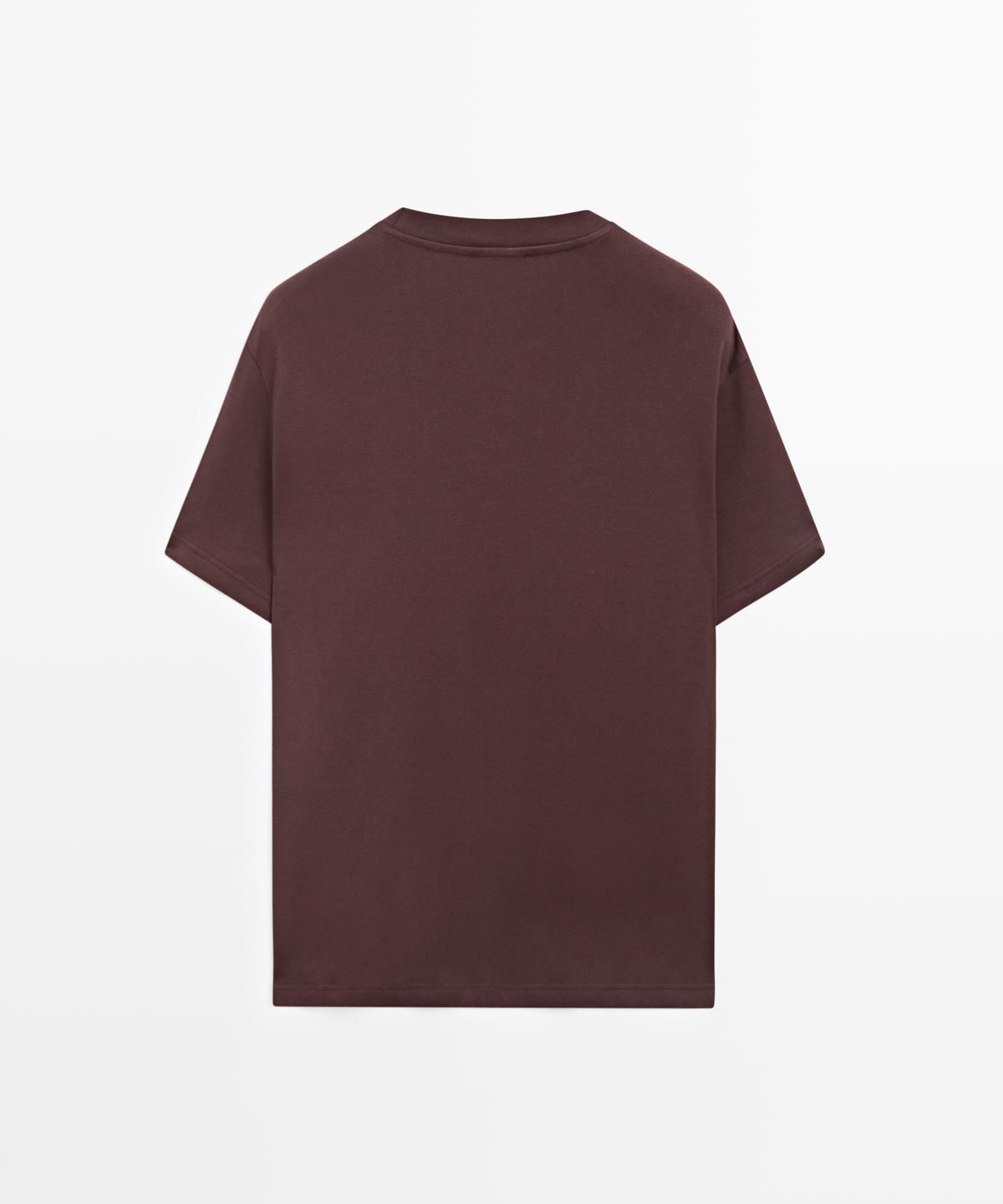 마시모두띠(MASSIMO DUTTI) 100% 코튼 반팔 티셔츠