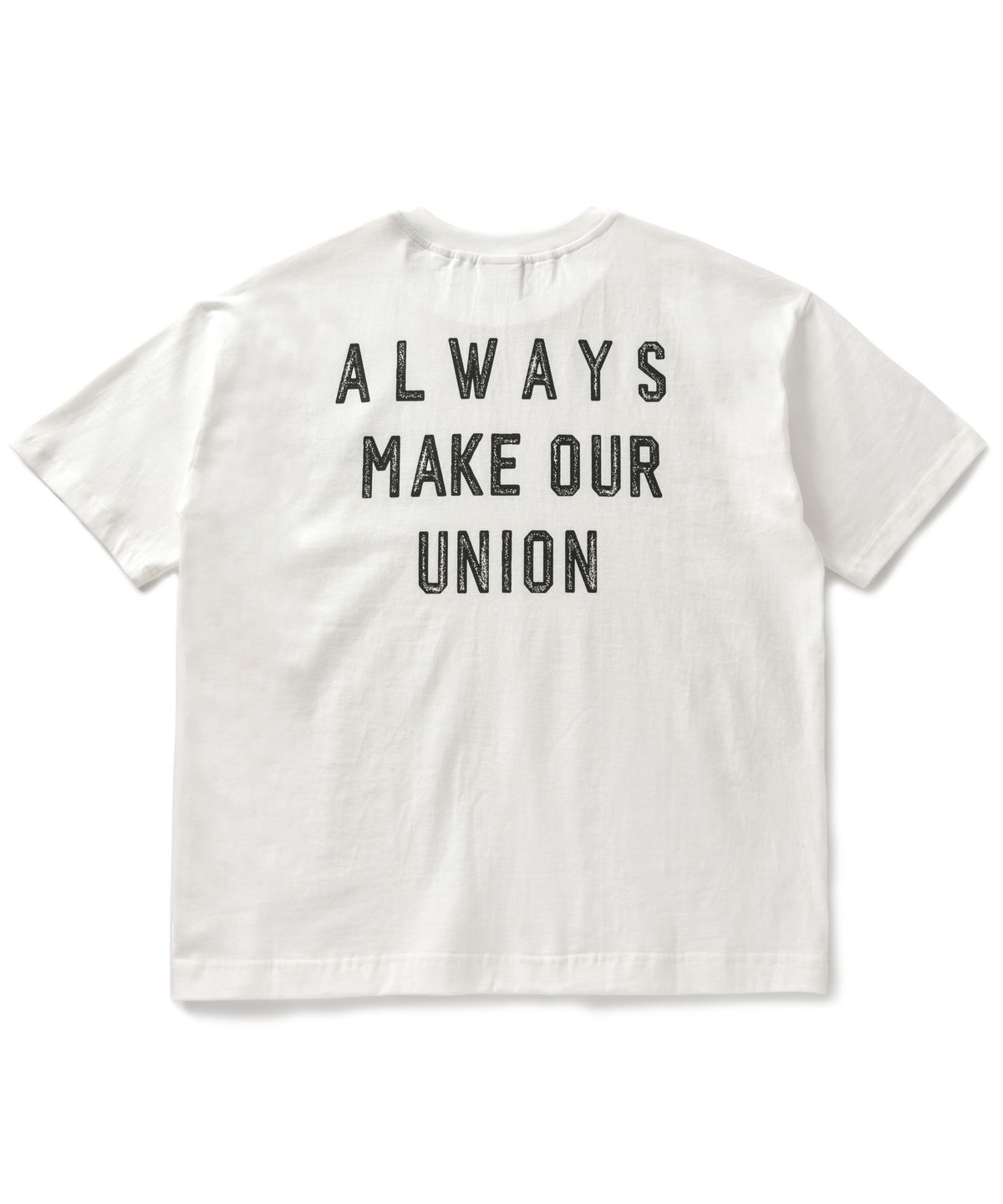 아모우(AMOU) HOLIDAY Half T- Shirts White