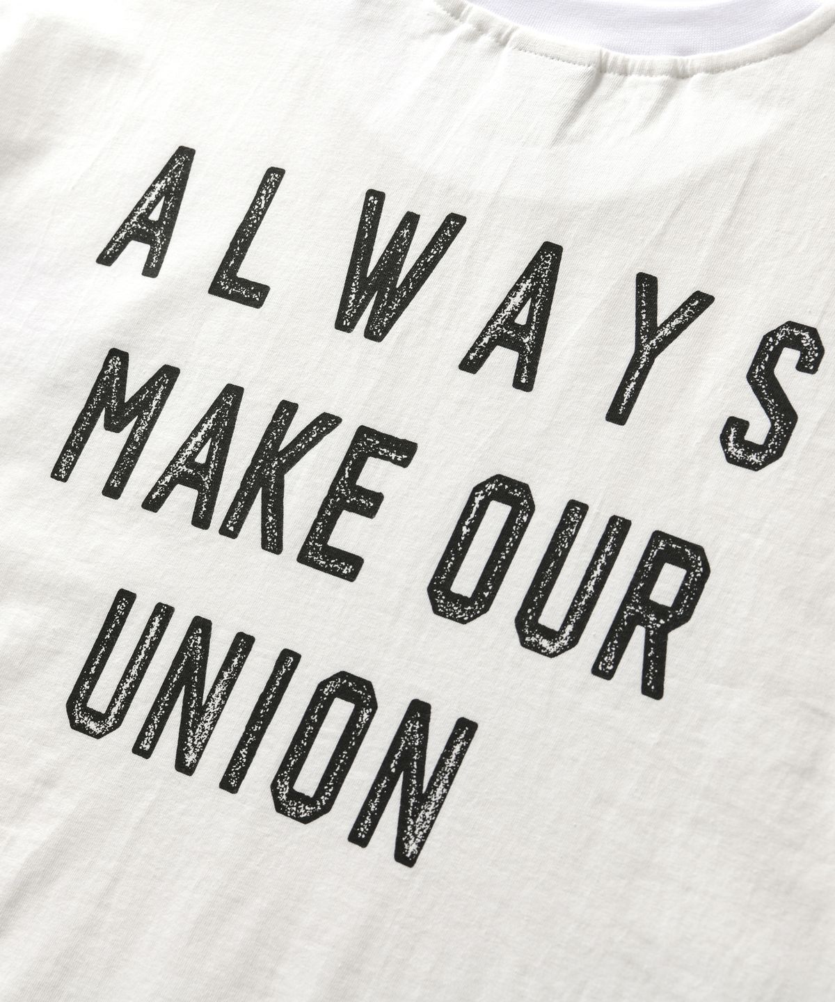 아모우(AMOU) HOLIDAY Half T- Shirts White