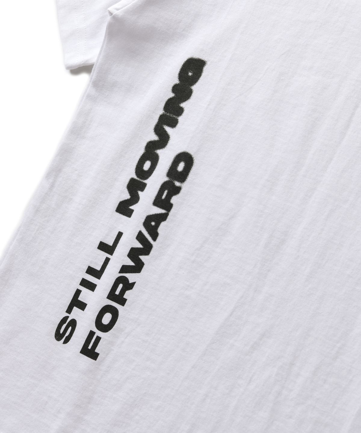 아모우(AMOU) Motion Half T-Shirts White