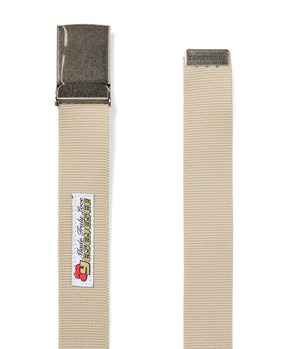 예스아이씨(YESEYESEE) Y.E.S Web Belt Beige