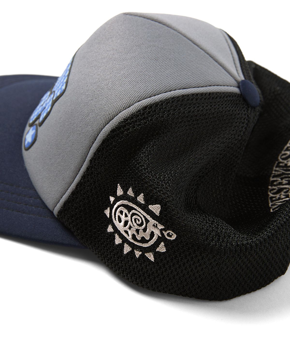 예스아이씨(YESEYESEE) Y.E.S Pop Mesh Cap Black