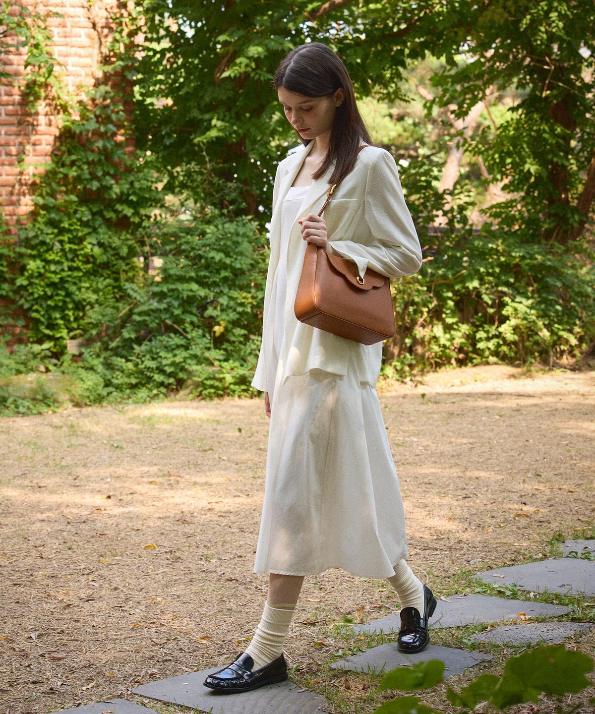 앤드희(ANDHEE) Rubo Bag_Tan Brown