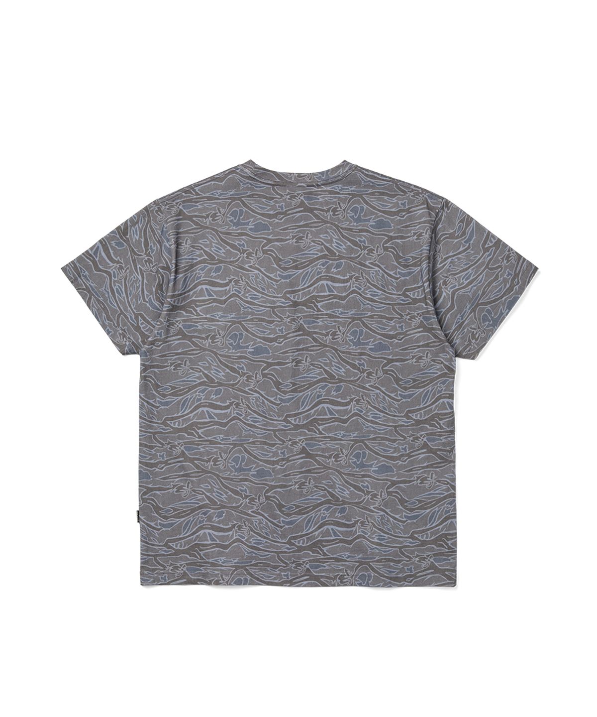 예스아이씨(YESEYESEE) Y.E.S Wording Camo Tee Navy