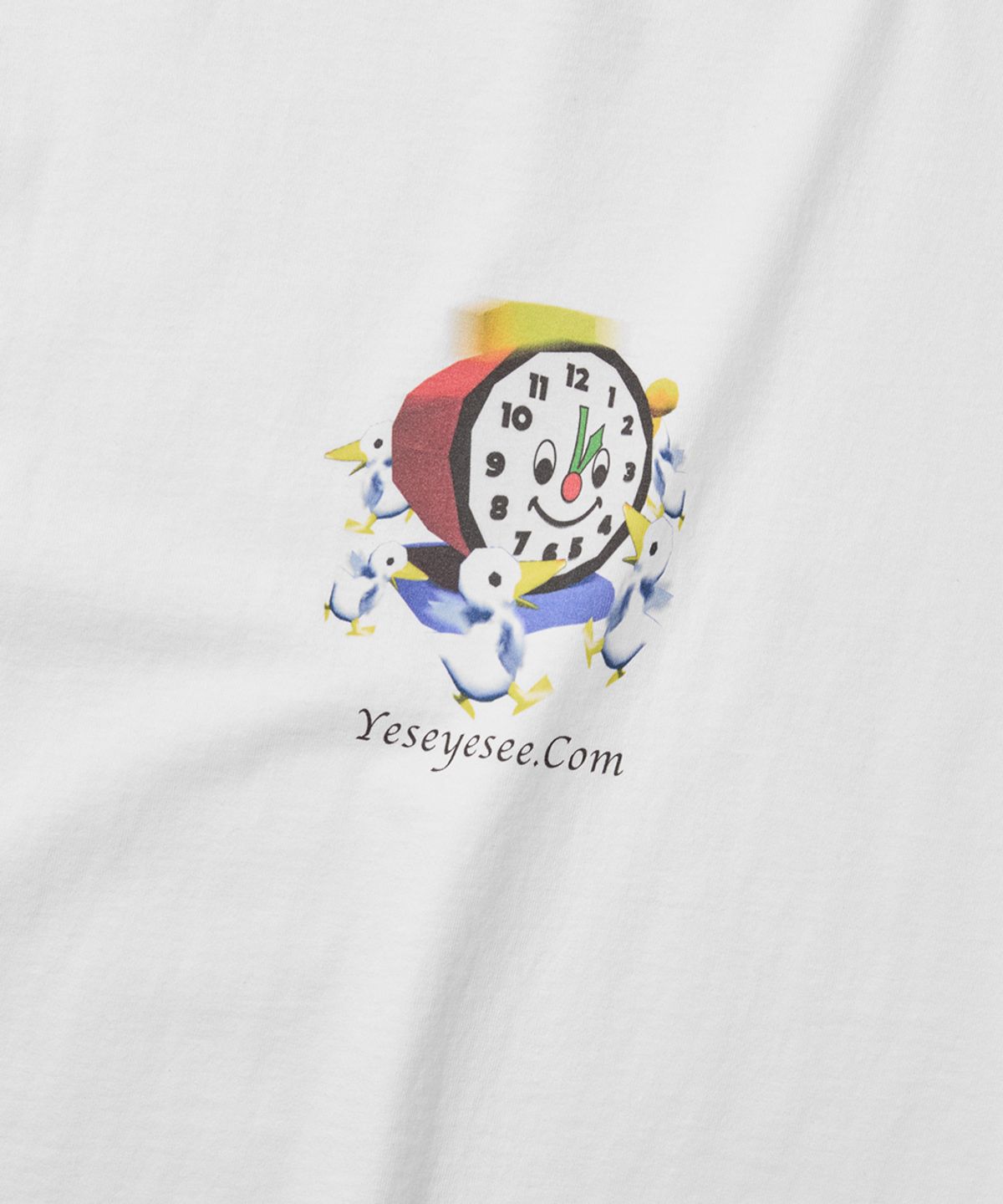 예스아이씨(YESEYESEE) Y.E.S Wake up Tee White