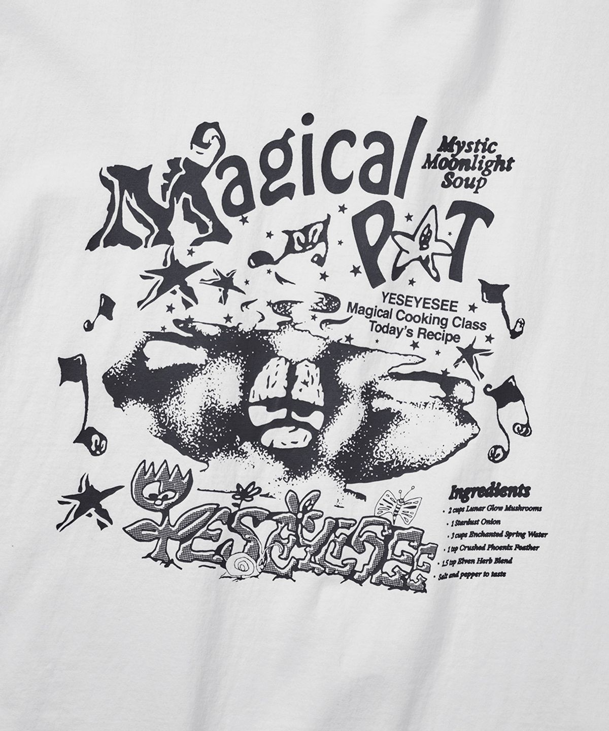 예스아이씨(YESEYESEE) Y.E.S Magical Tee White