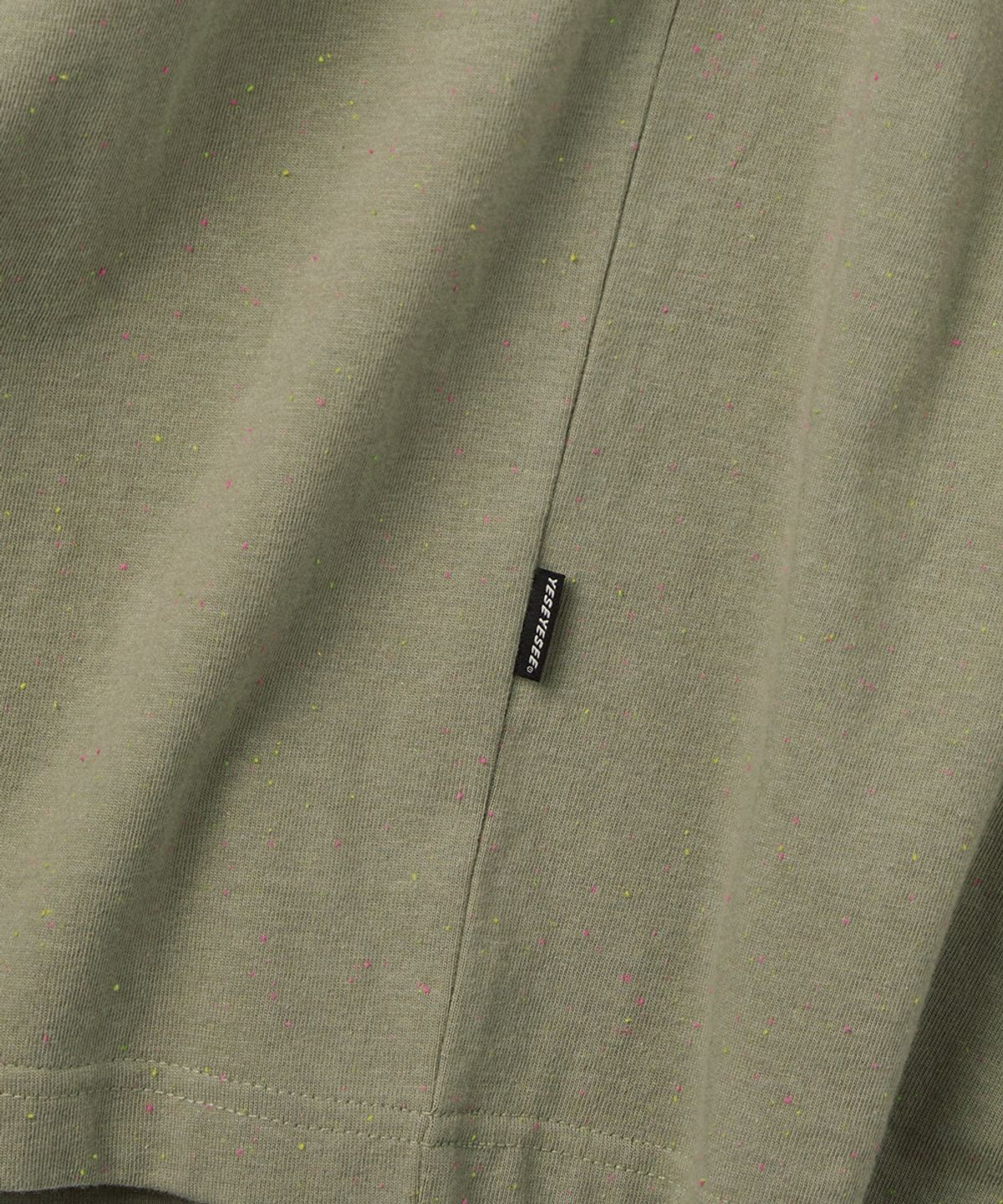 예스아이씨(YESEYESEE) Y.E.S Split Tee Khaki