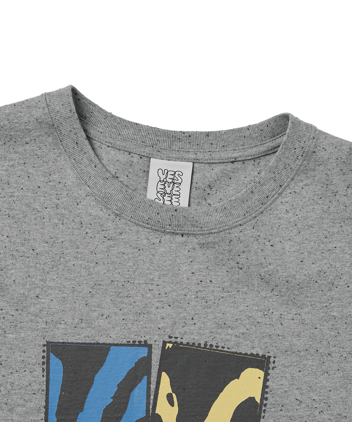 예스아이씨(YESEYESEE) Y.E.S Split Tee Grey