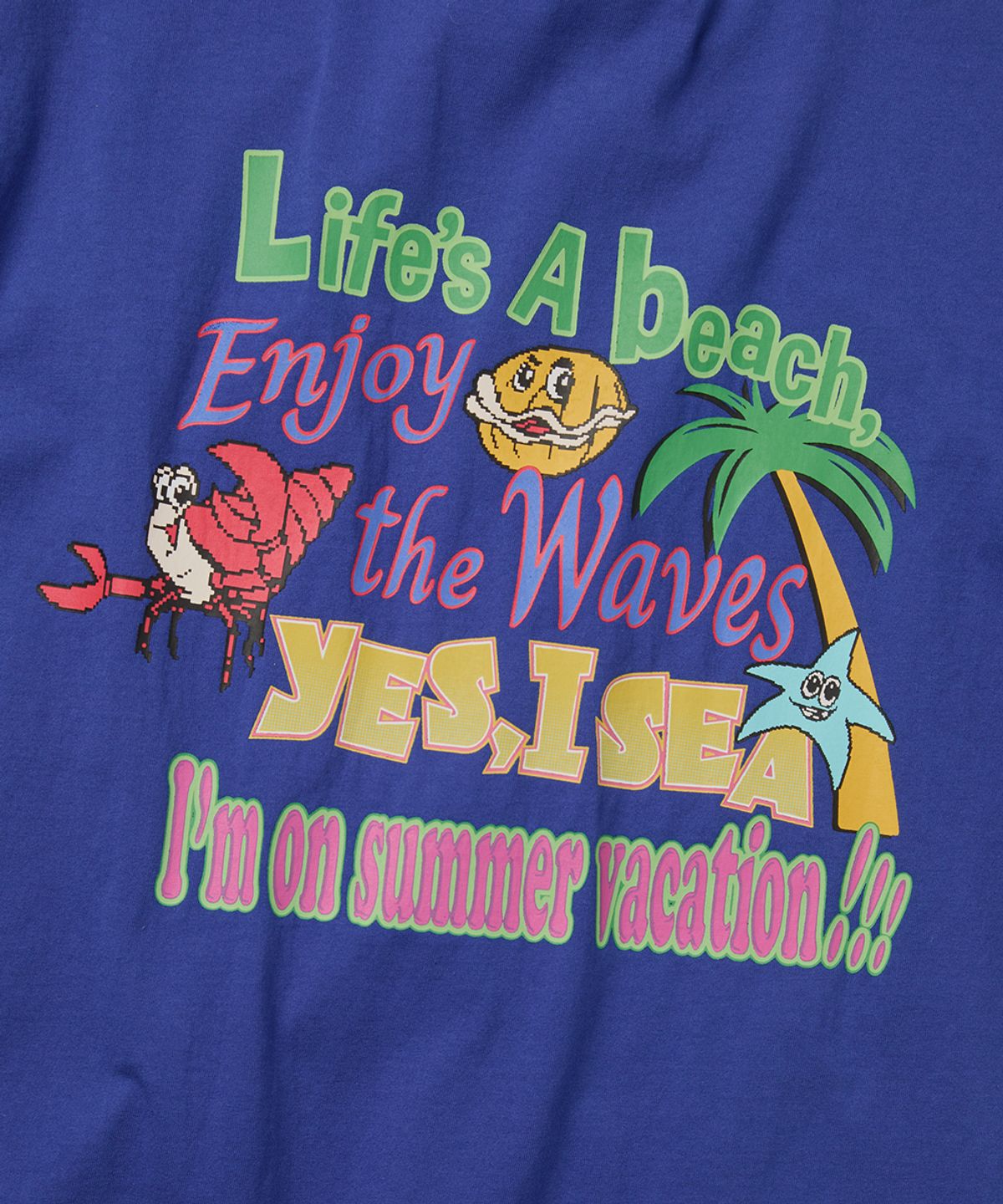 예스아이씨(YESEYESEE) Yes I Sea Tee Blue