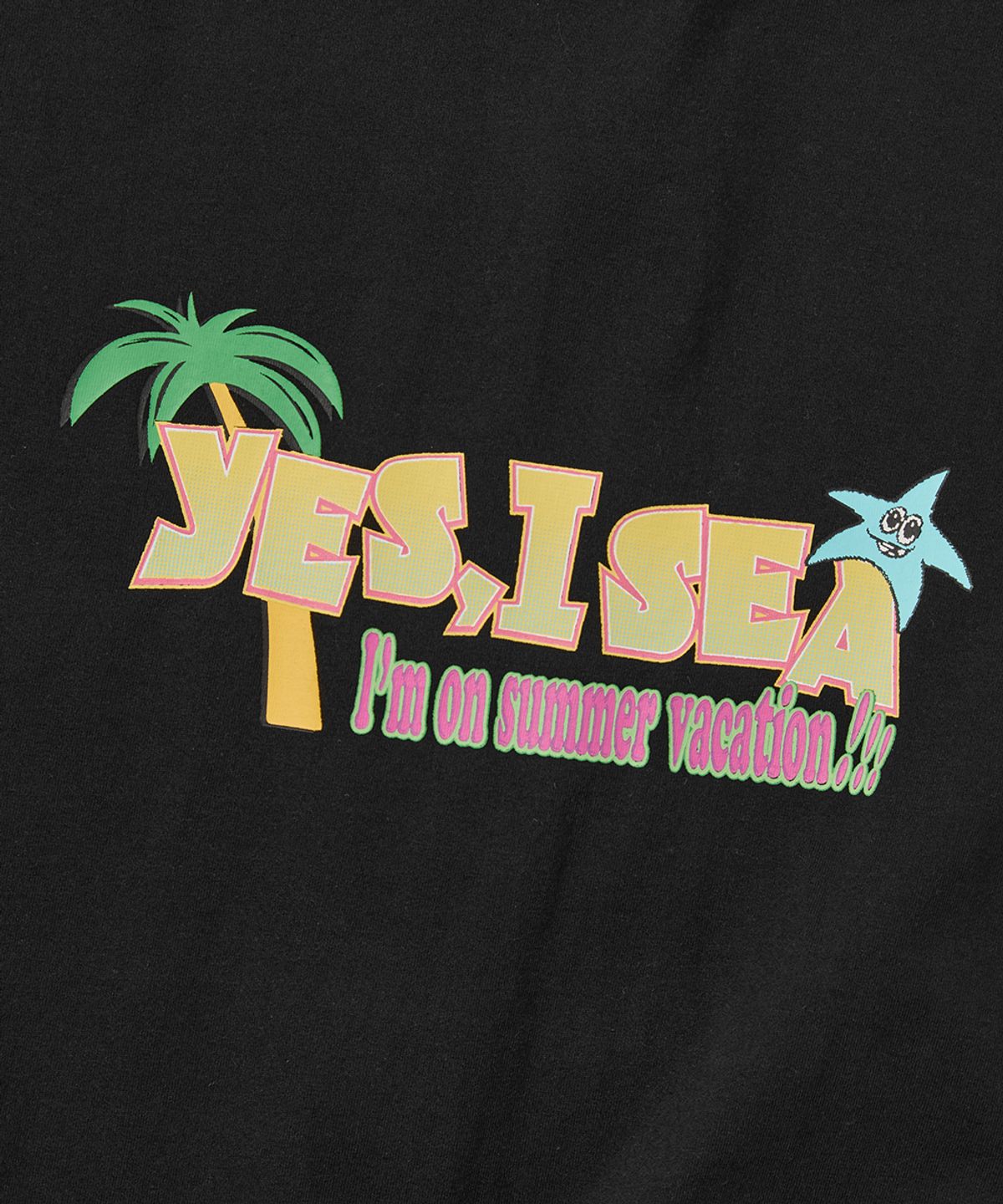 예스아이씨(YESEYESEE) Yes I Sea Tee Black