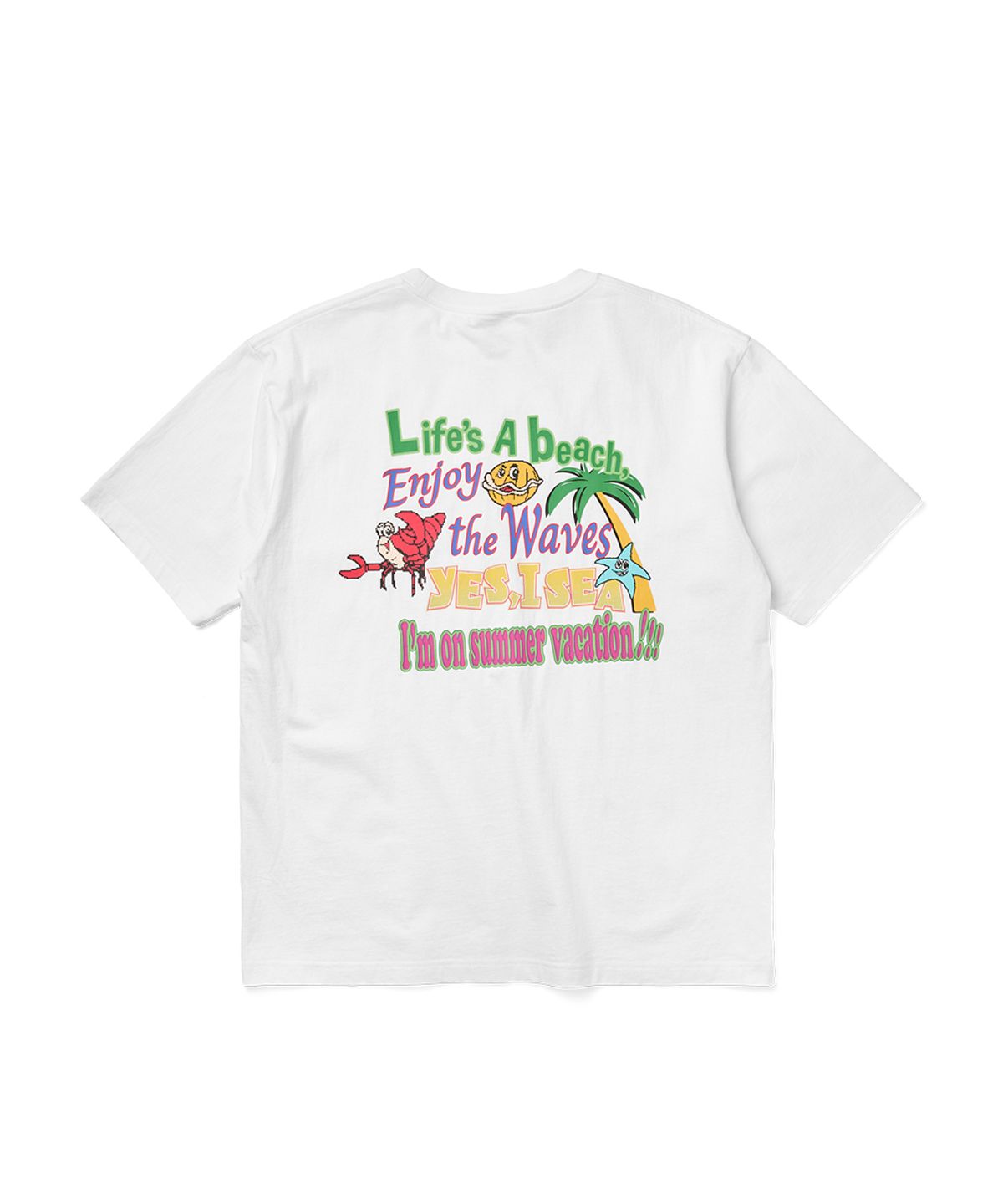 예스아이씨(YESEYESEE) Yes I Sea Tee White