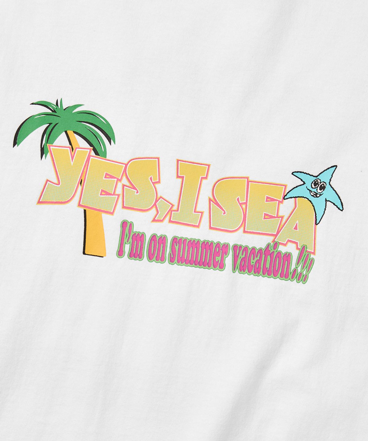 예스아이씨(YESEYESEE) Yes I Sea Tee White
