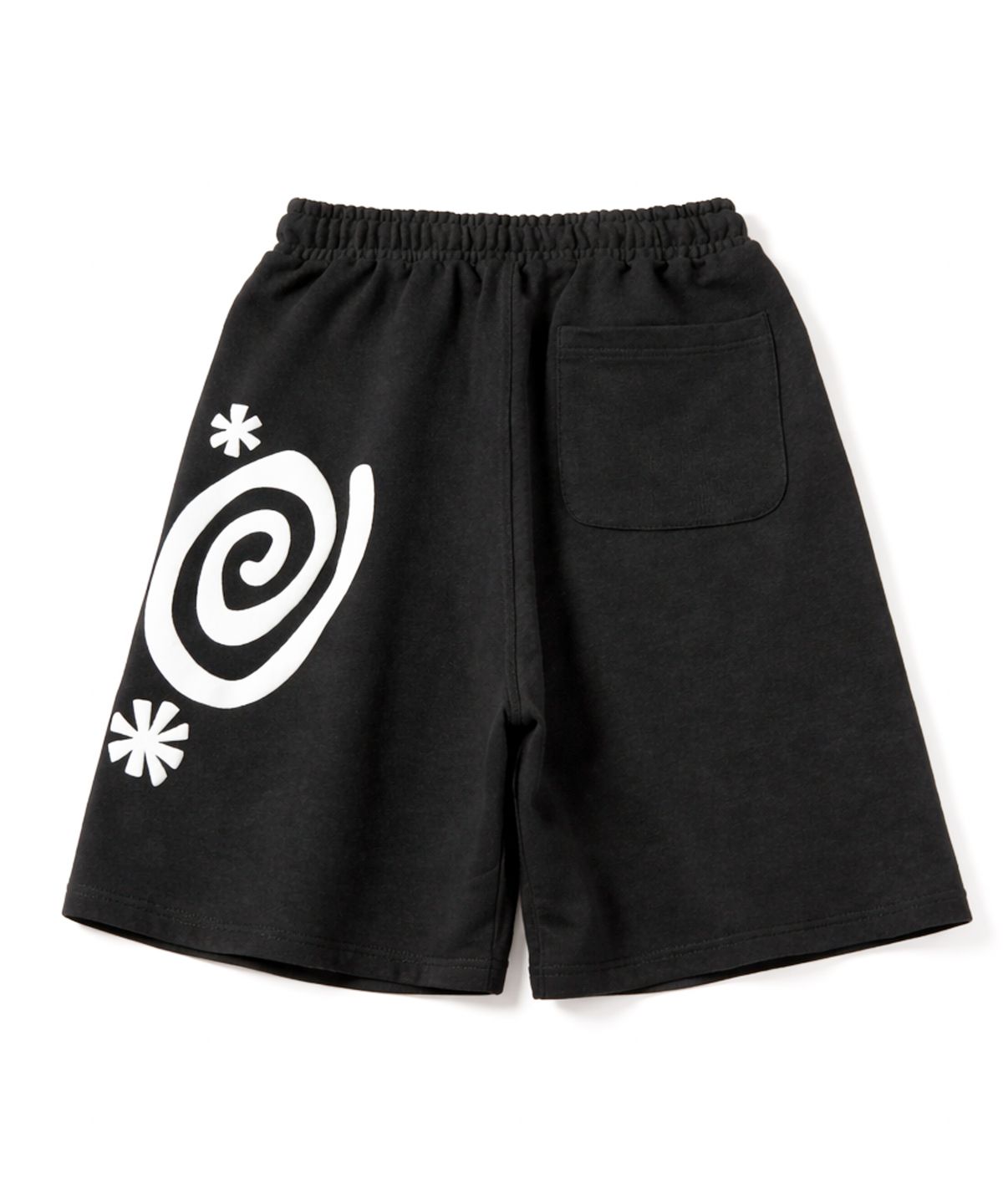 아모우(AMOU) MOLLY One Tuck Bermuda Pants Black