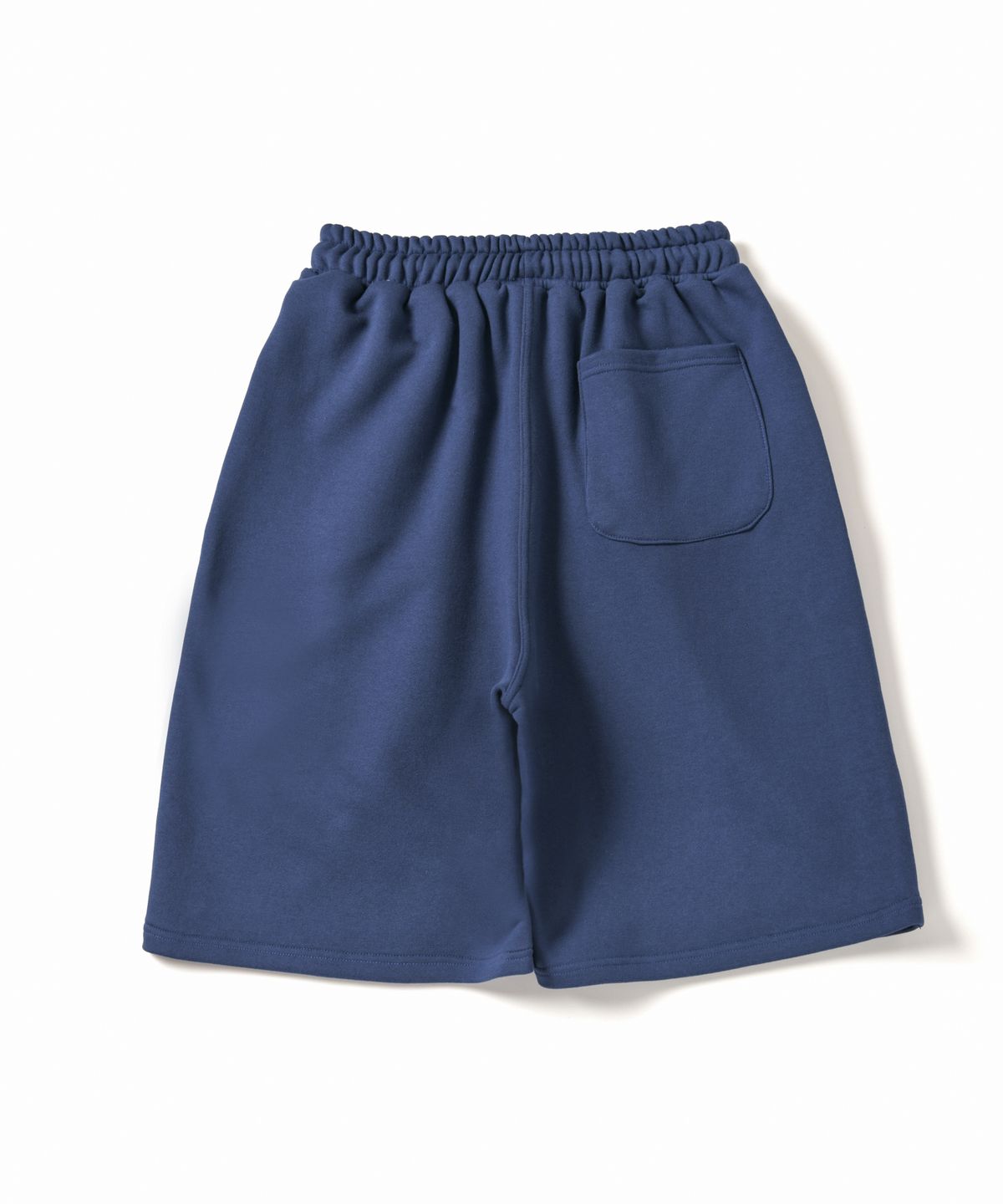 아모우(AMOU) Horse One Tuck Bermuda Pants Blue