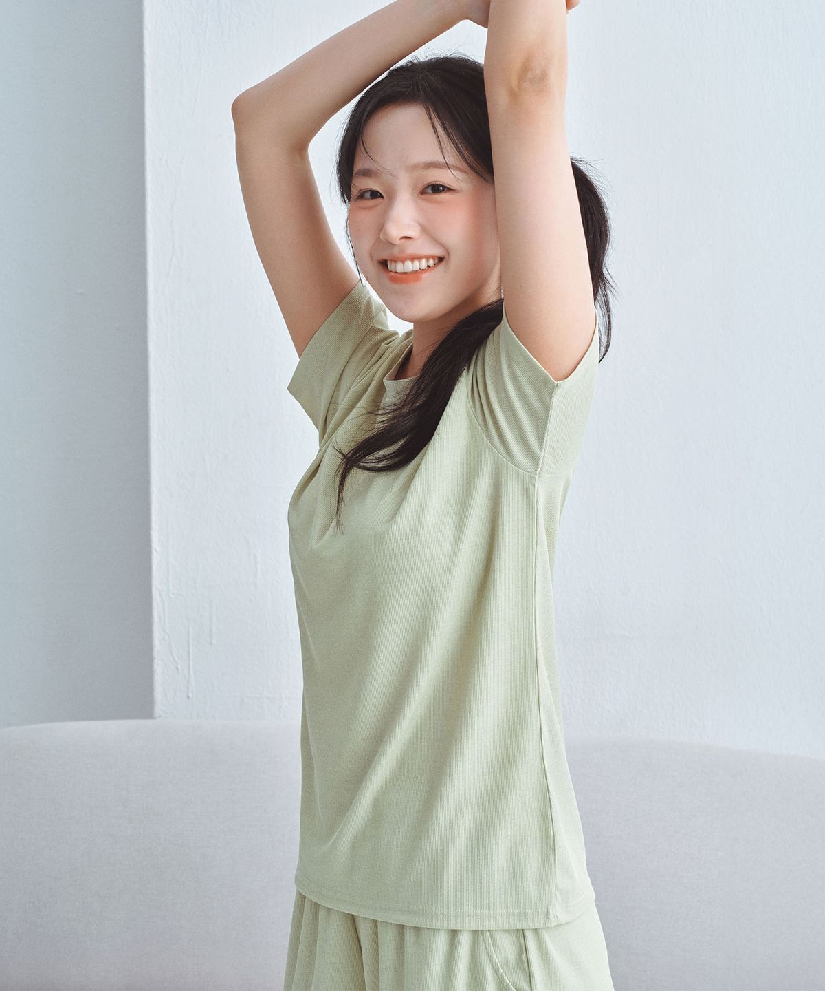 비와이씨(BYC) 내추럴 쿨링 여성 반팔 티셔츠