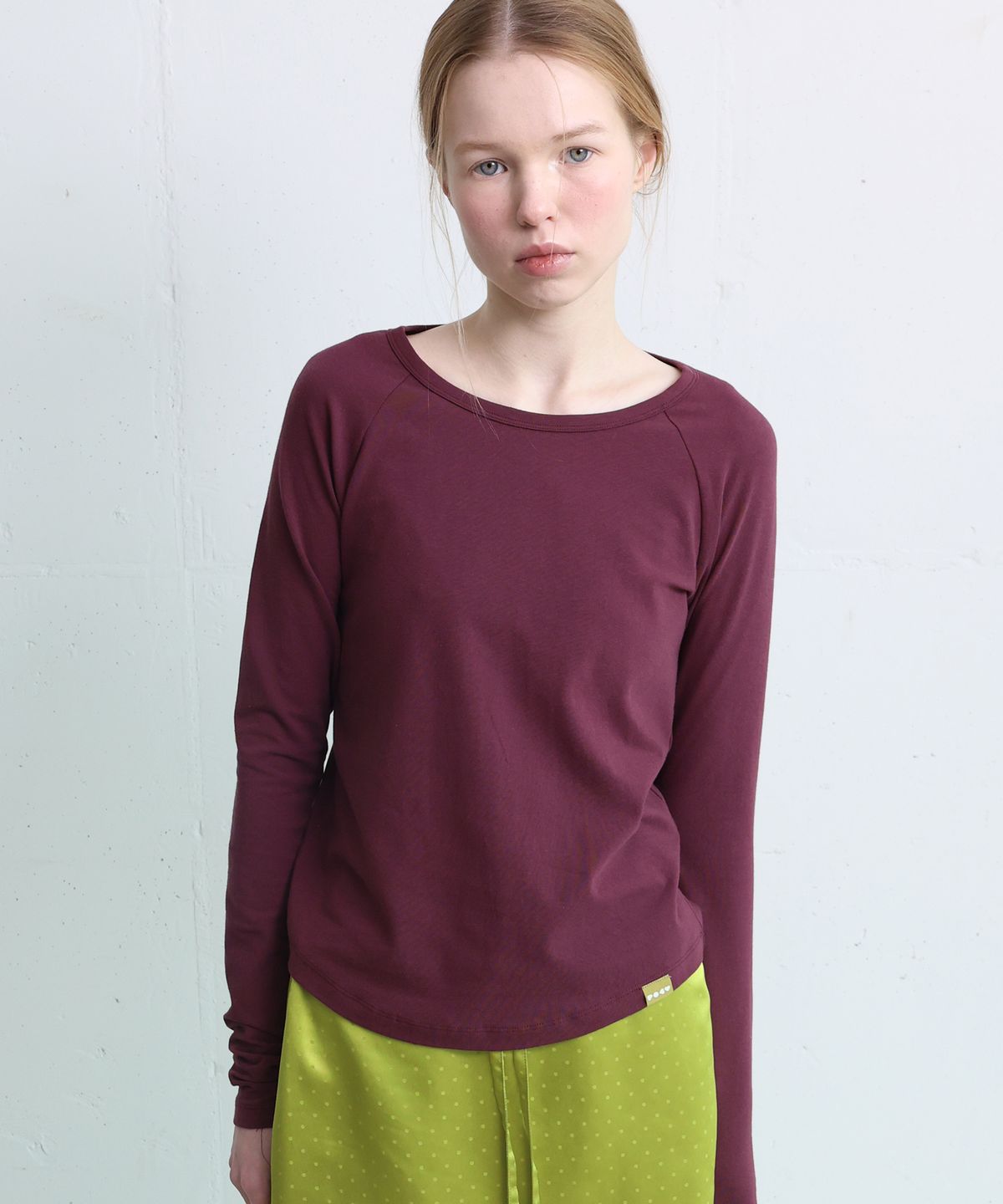 포에브(POEV) Solid Raglan Top [5 Color]
