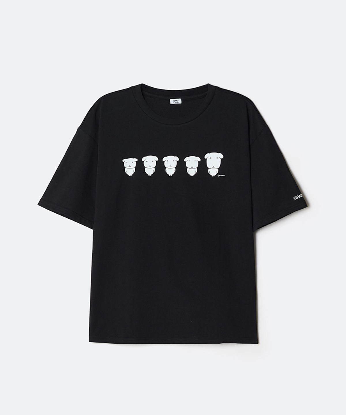 스파오(SPAO) [가나디] 반팔 티셔츠(BLACK)_SPRLG25U09