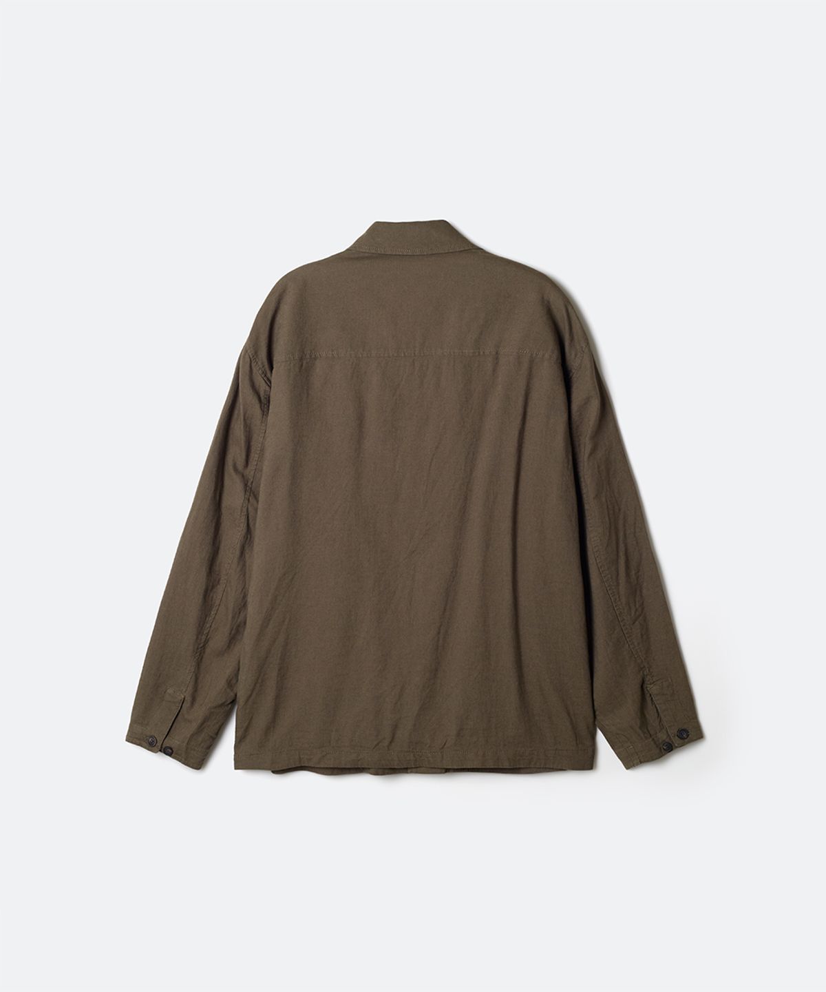 스파오(SPAO) 리넨블렌드 사파리 재킷_SPJJG24M01