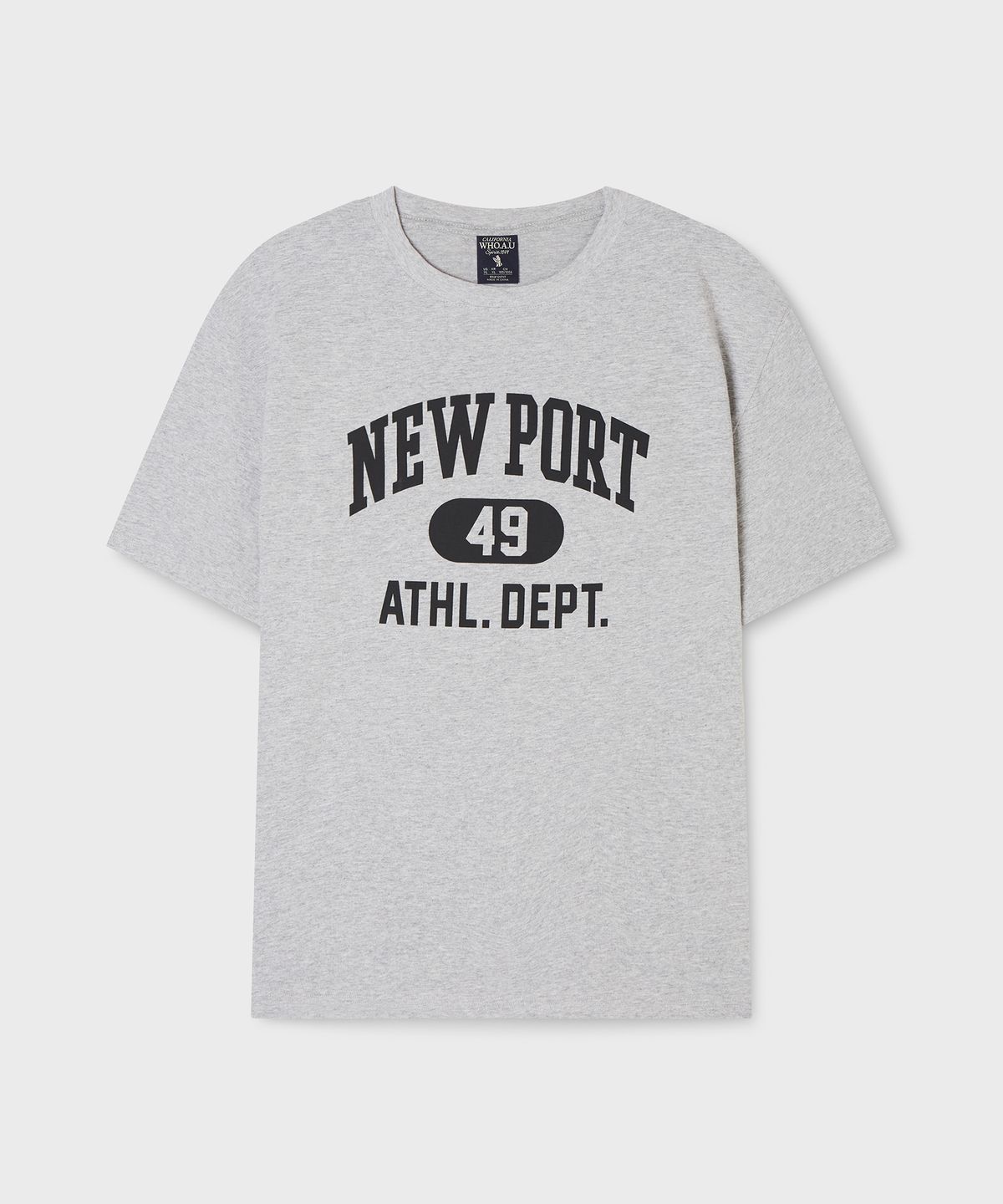 후아유(WHO.A.U) New Port Logo T-shirt / WHRPG2401U
