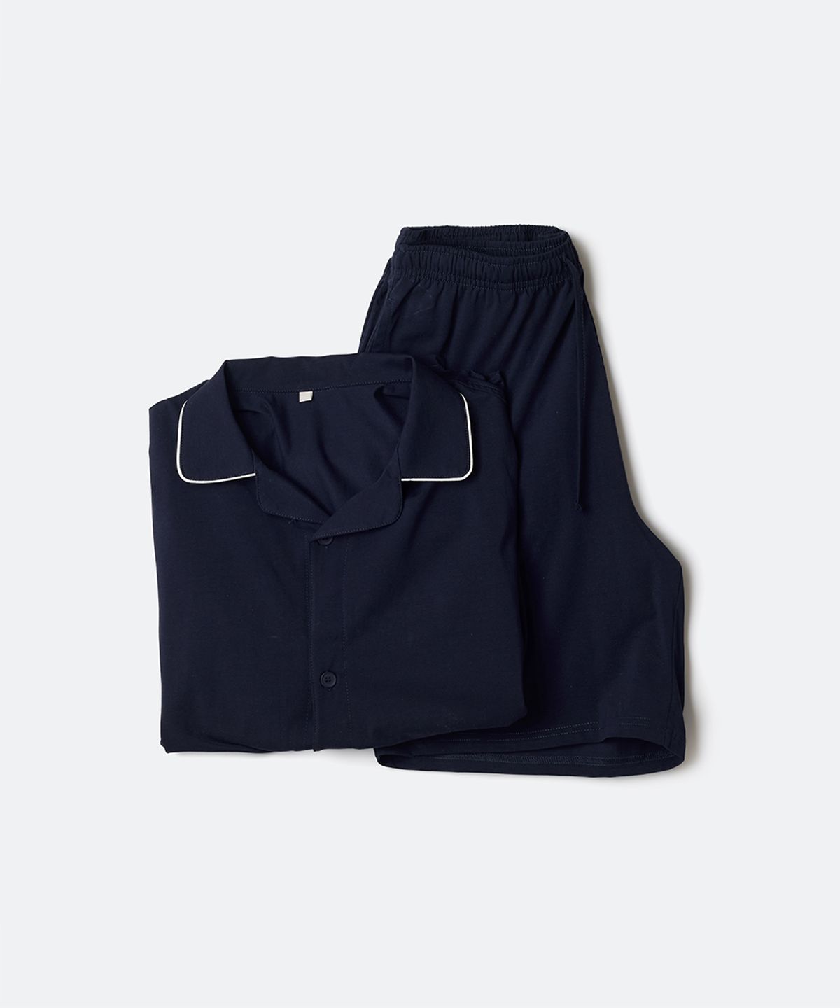 스파오(SPAO) [COMFORT] 면스판 반팔 파자마_SPLOG37A04