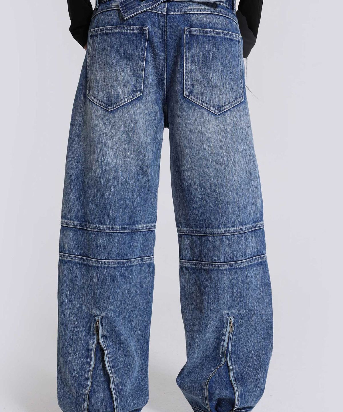제이디드 런던(JADED LONDON) (U) 패널드 소닉 진 블루 PANELLED SONIC JEANS BLUE