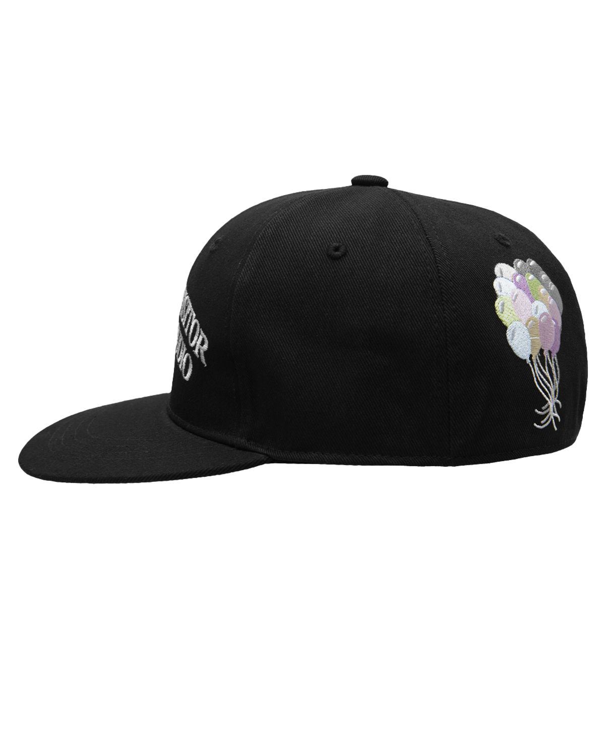 더뮤지엄비지터(THEMUSEUMVISITOR) RABBIT EMBROIDERY CAP (BLACK)