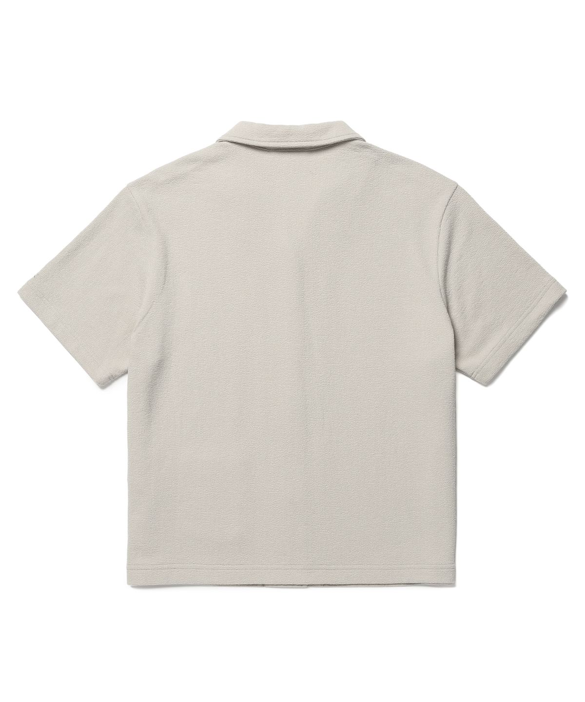 스노우피크 어패럴(SNOWPEAK APPAREL) 테리 여성 반팔 셔츠 (S26MWFSH35) Light Beige