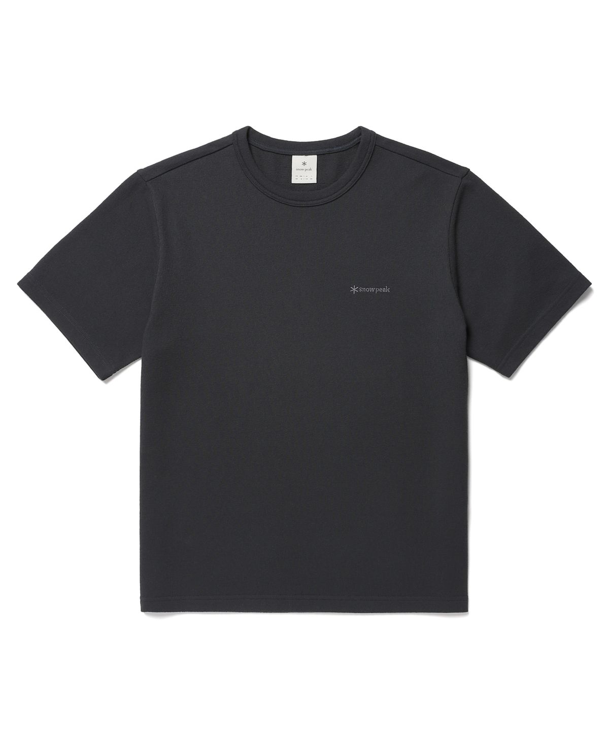 스노우피크 어패럴(SNOWPEAK APPAREL) 테리 반팔 티셔츠 (S26MMFTS34) Charcoal